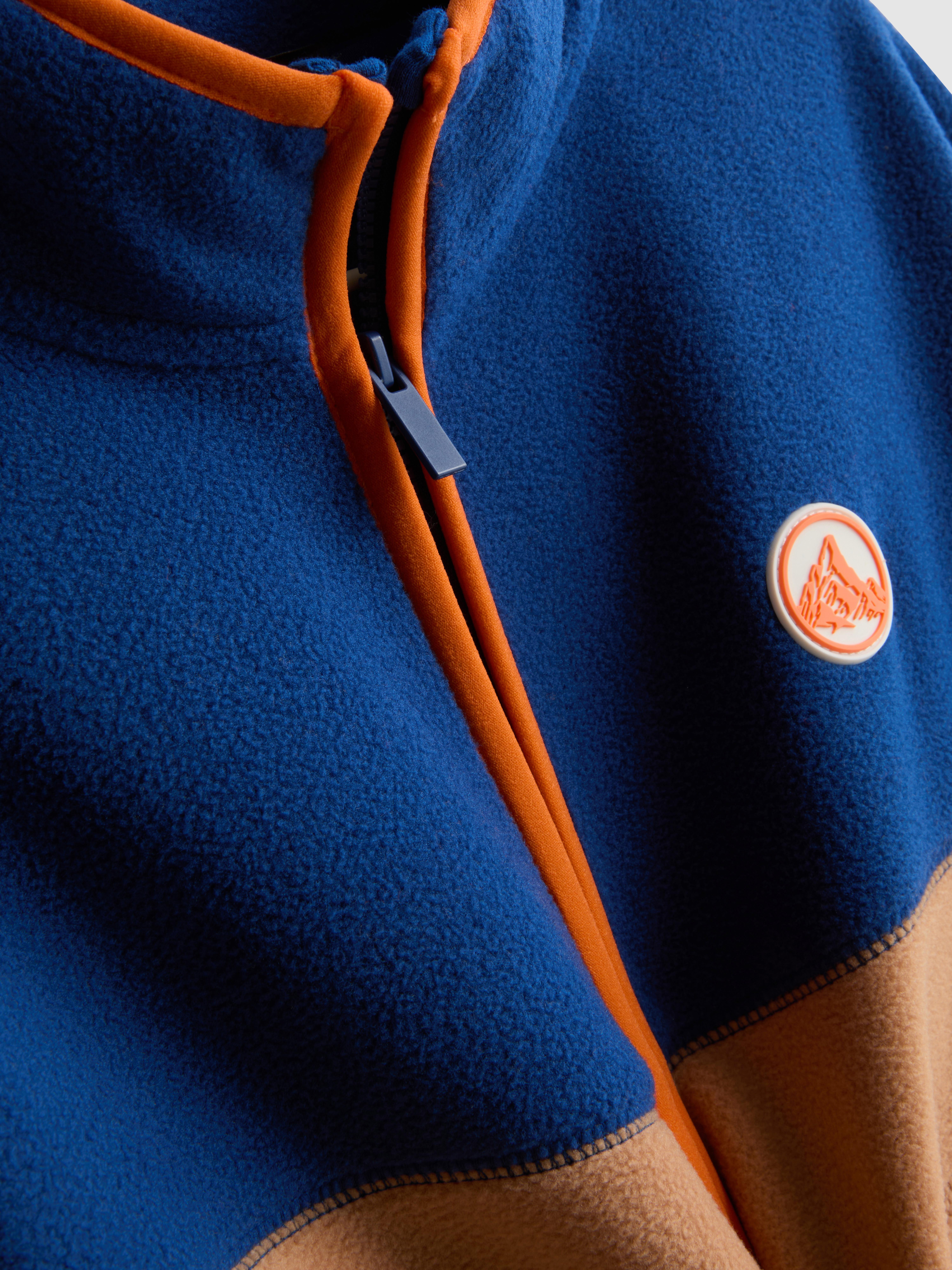 1-9yrs | Funnel Neck Zip-Up Fleece