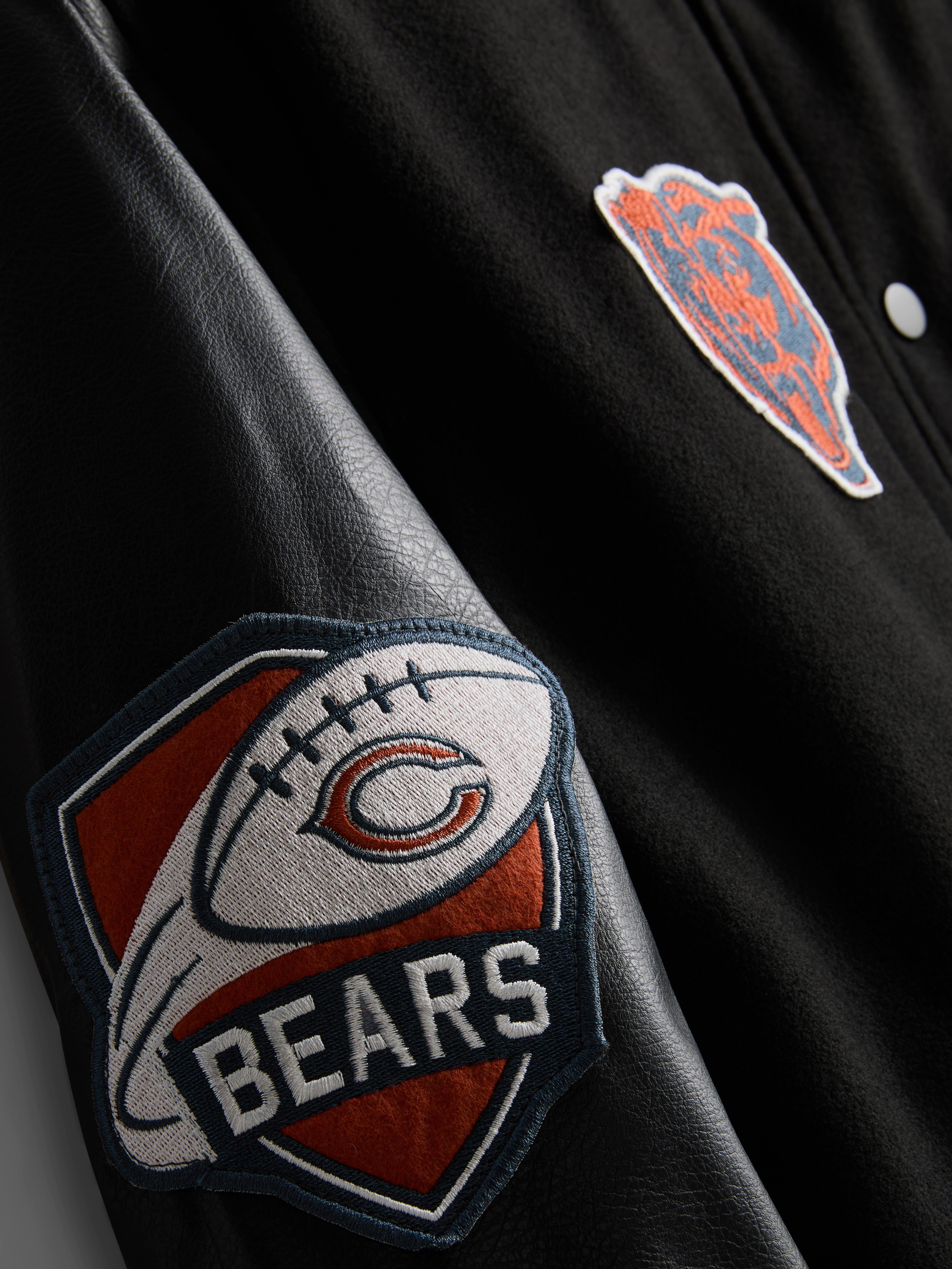 NFL Chicago Bears Patch Varsity Jacket
