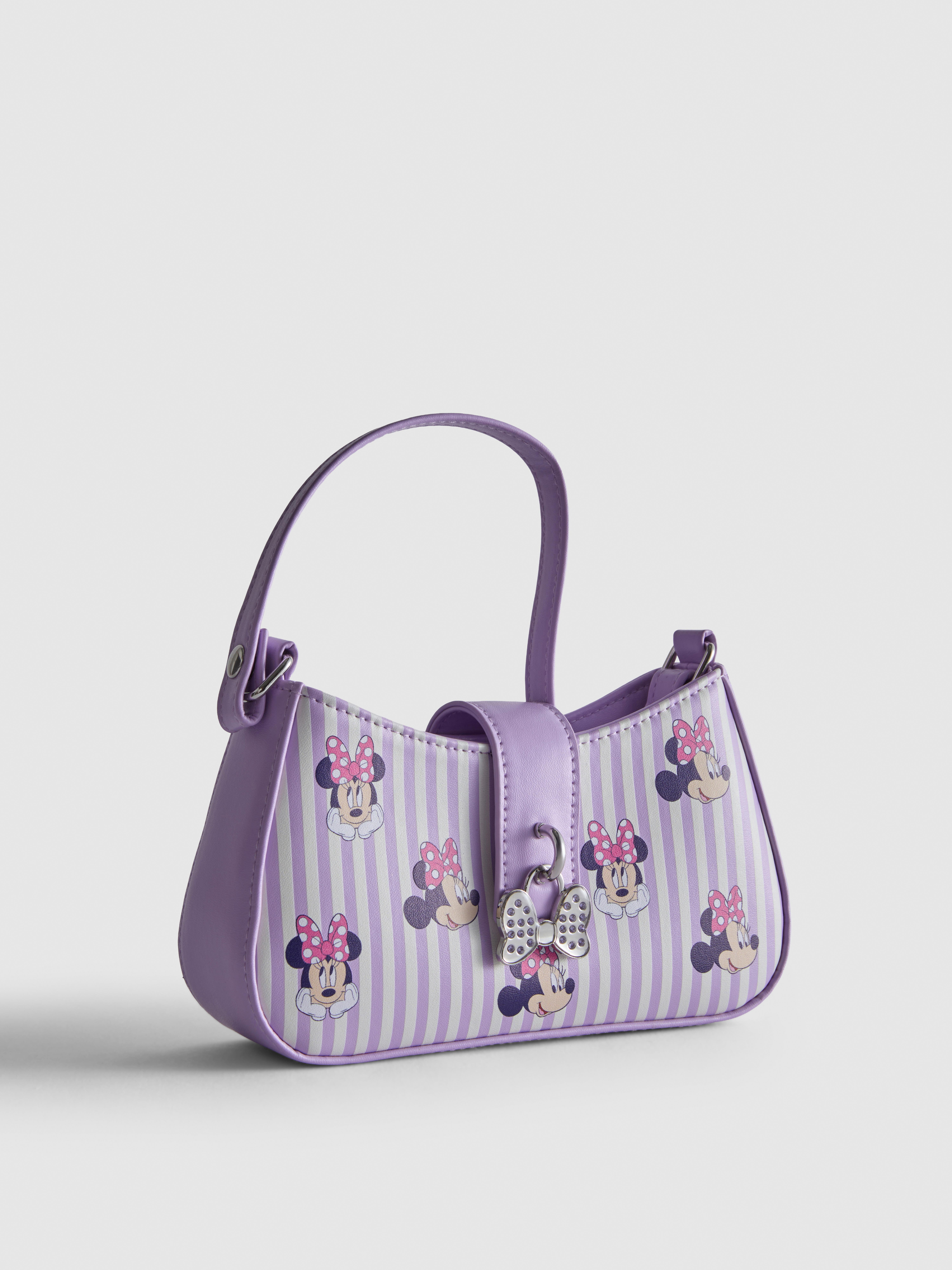 Disney’s Minnie Mouse Striped Shoulder Bag