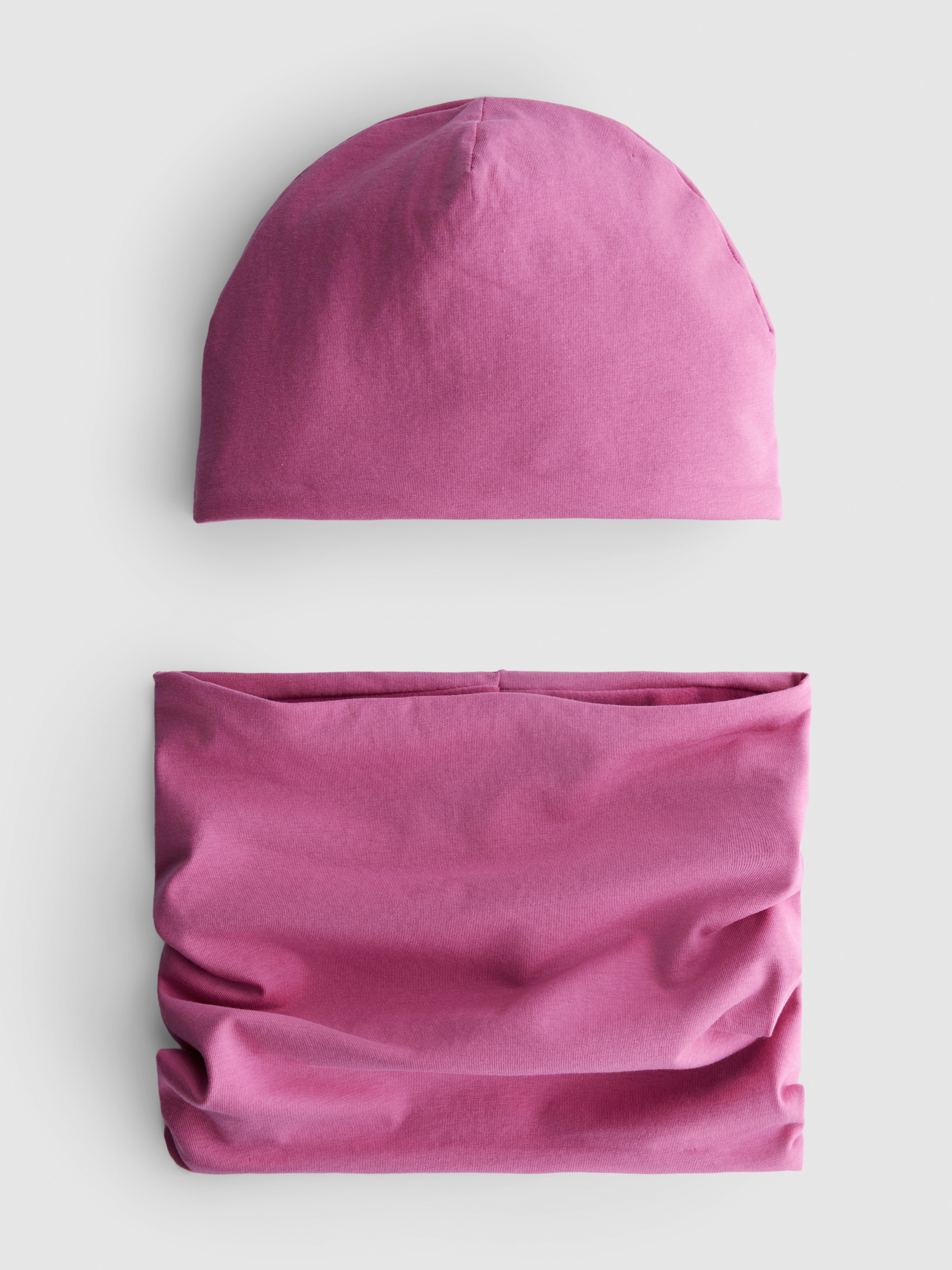 2pc Beanie Hat and Infinity Scarf Set