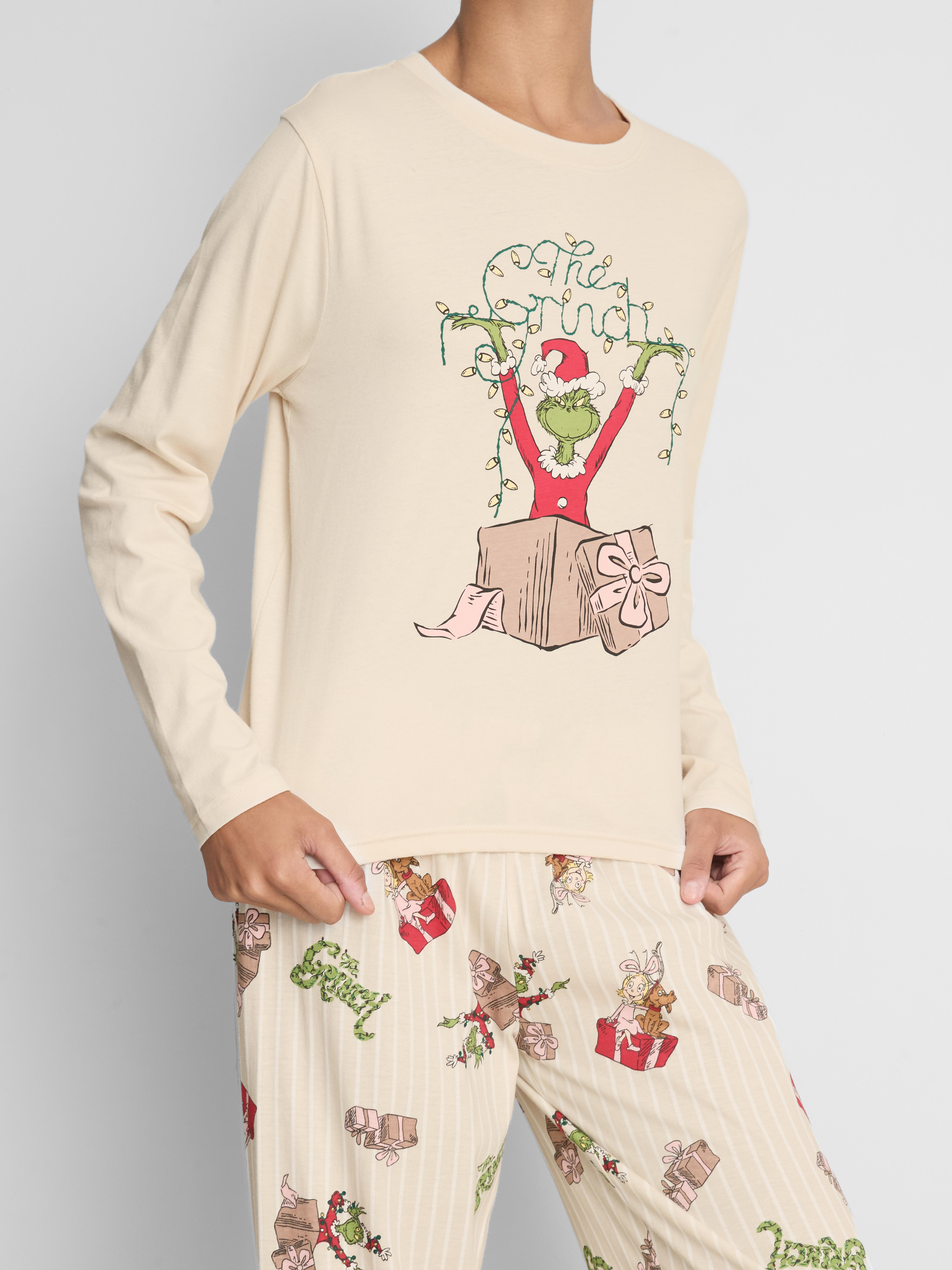 The Grinch Pure Cotton Christmas Graphic Pajamas