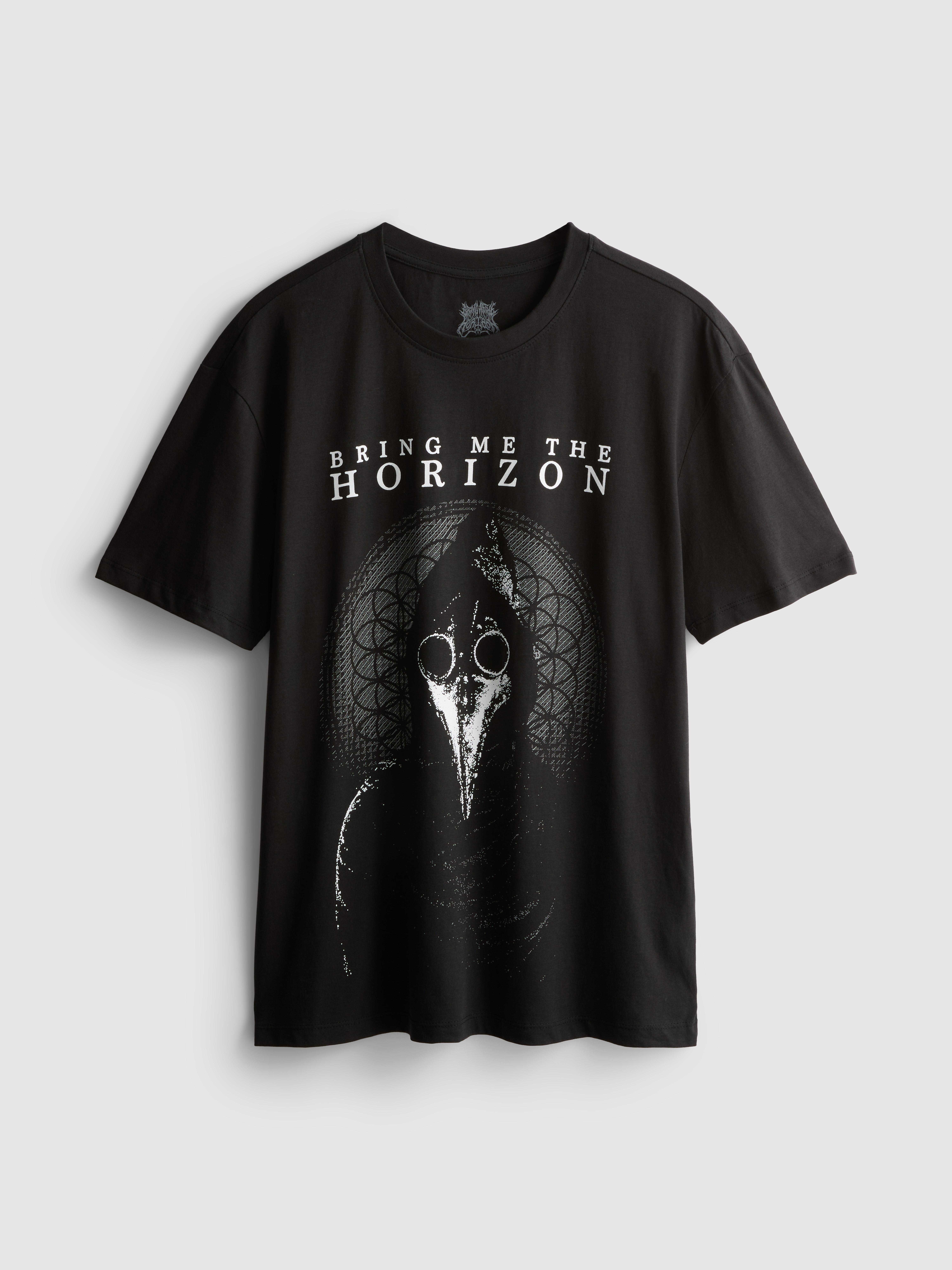 T-shirt en pur coton à motif Bring Me The Horizon
