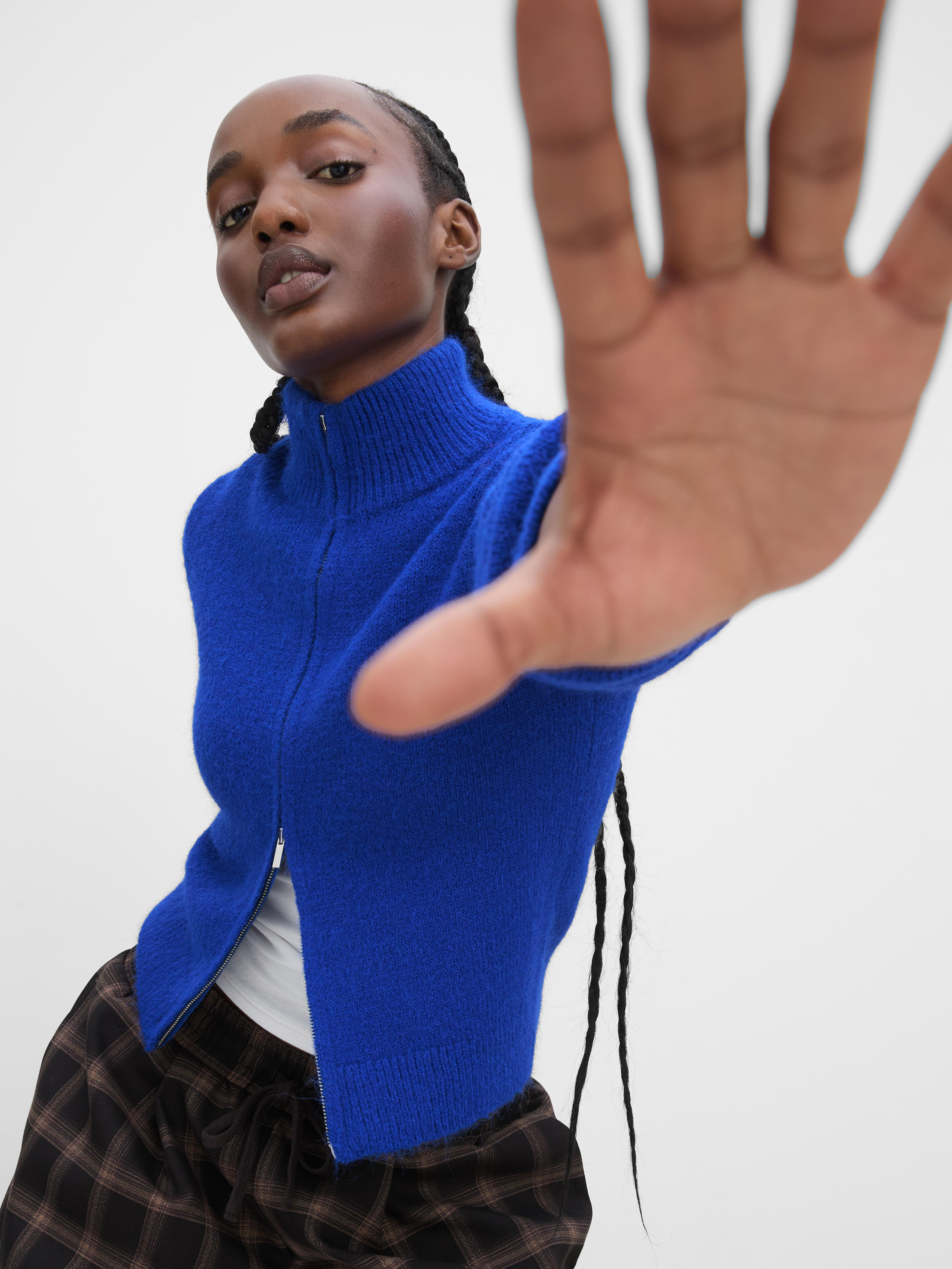 The Primark Scene | High-Neck Double-Zip Cardigan