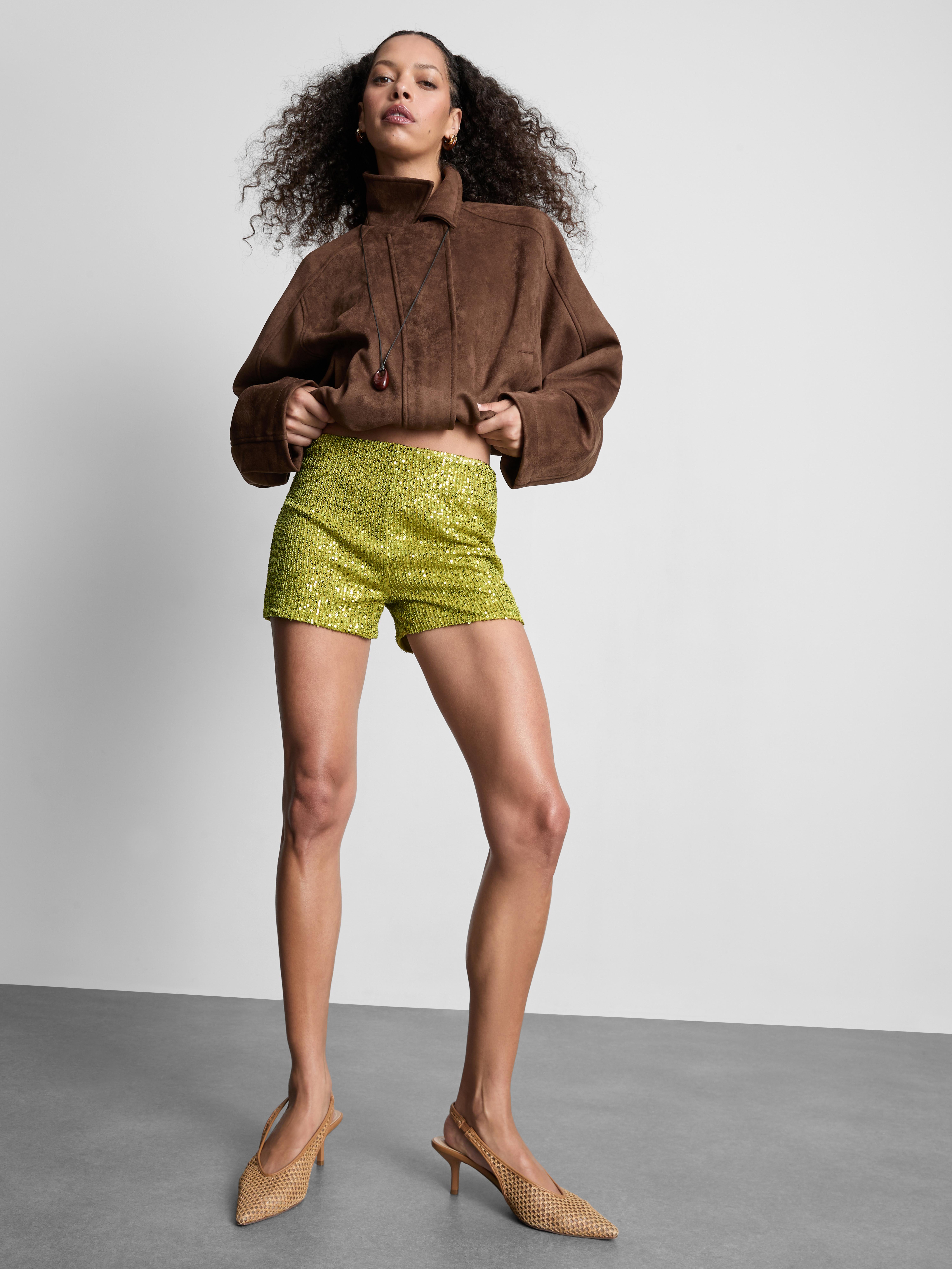 Sequin Party Shorts