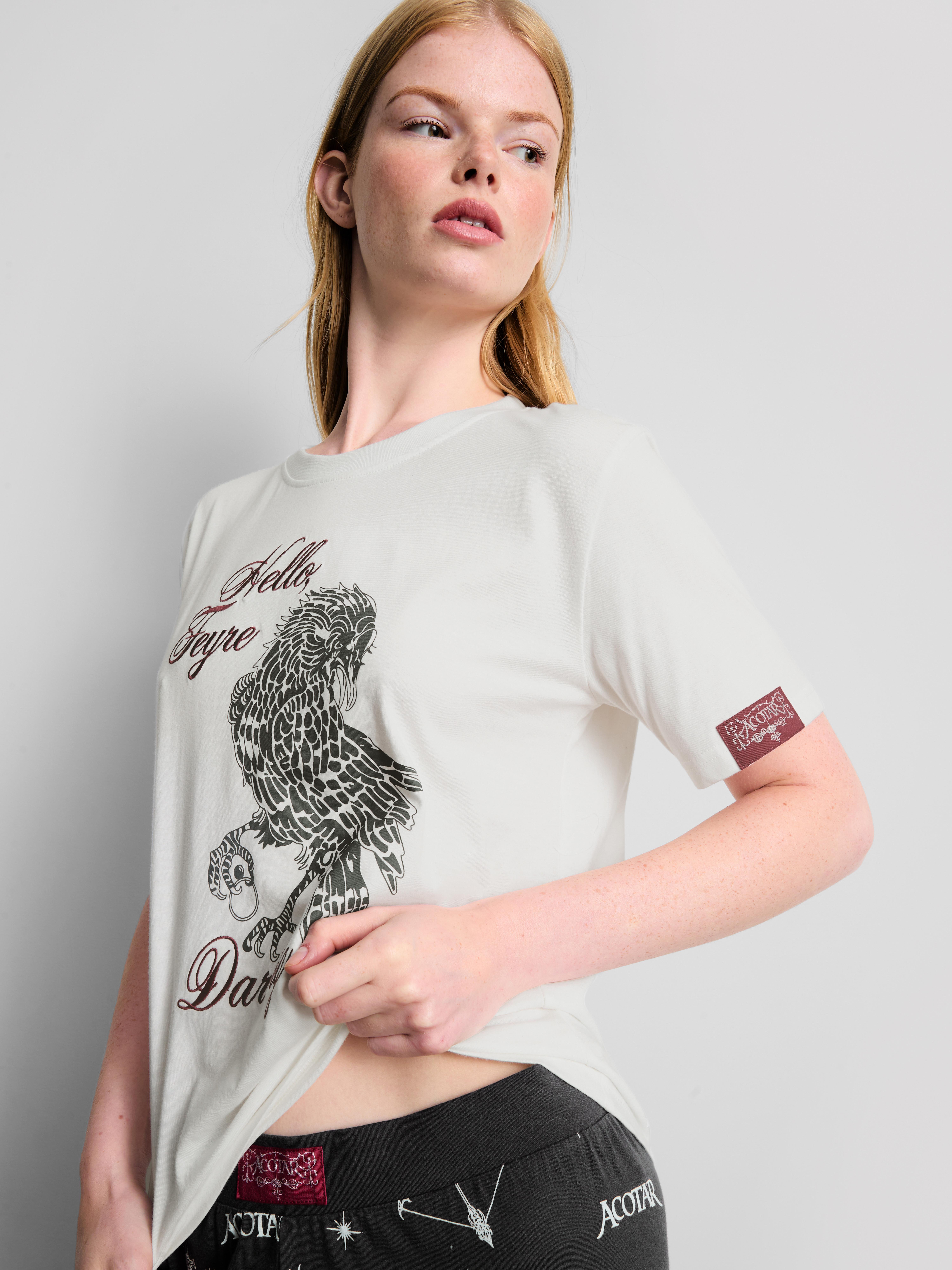 A Court Of Thorns And Roses Cotton Rich Graphic Pajamas