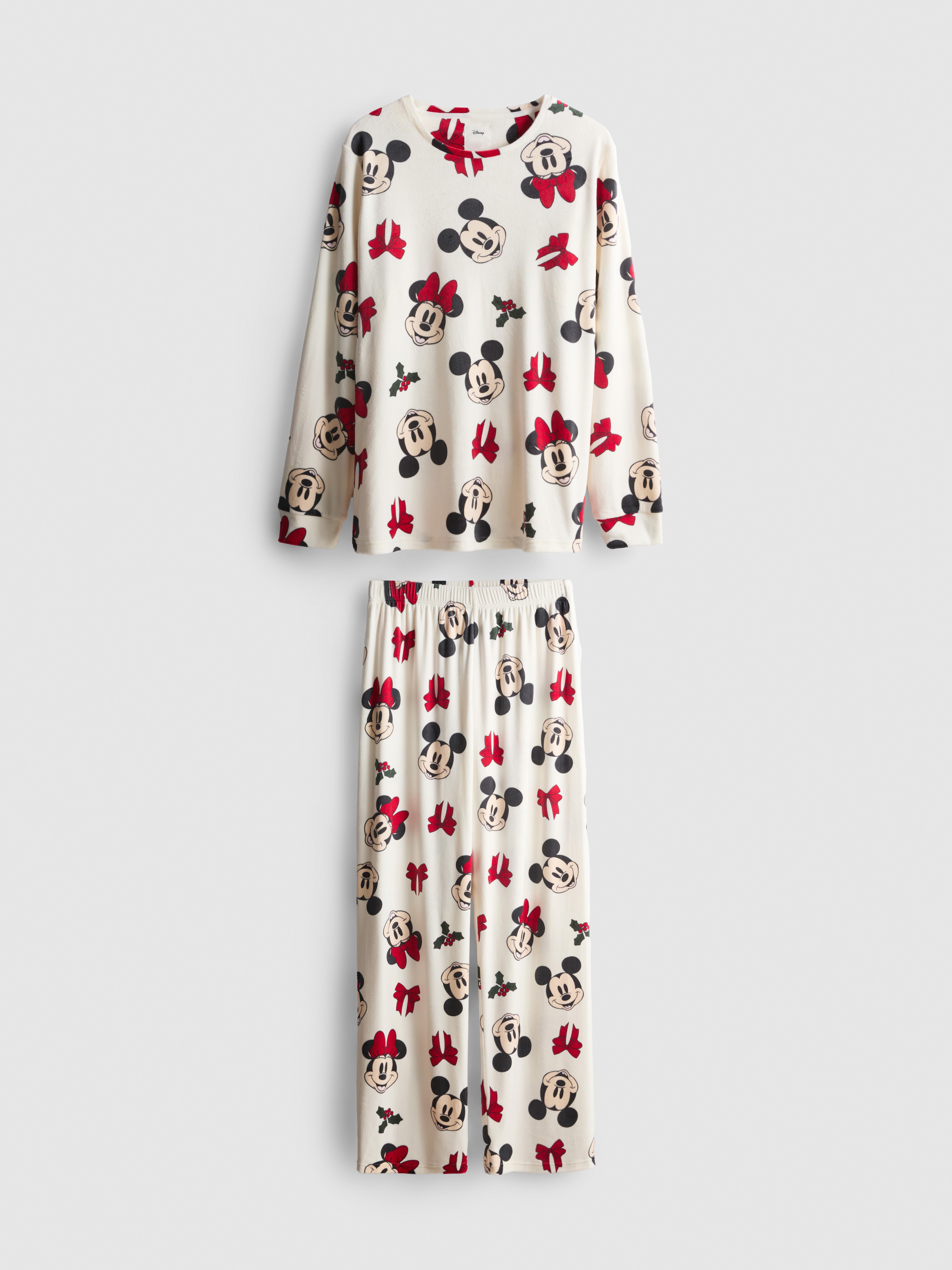 Disney's Mickey Mouse Plush Graphic Pajamas
