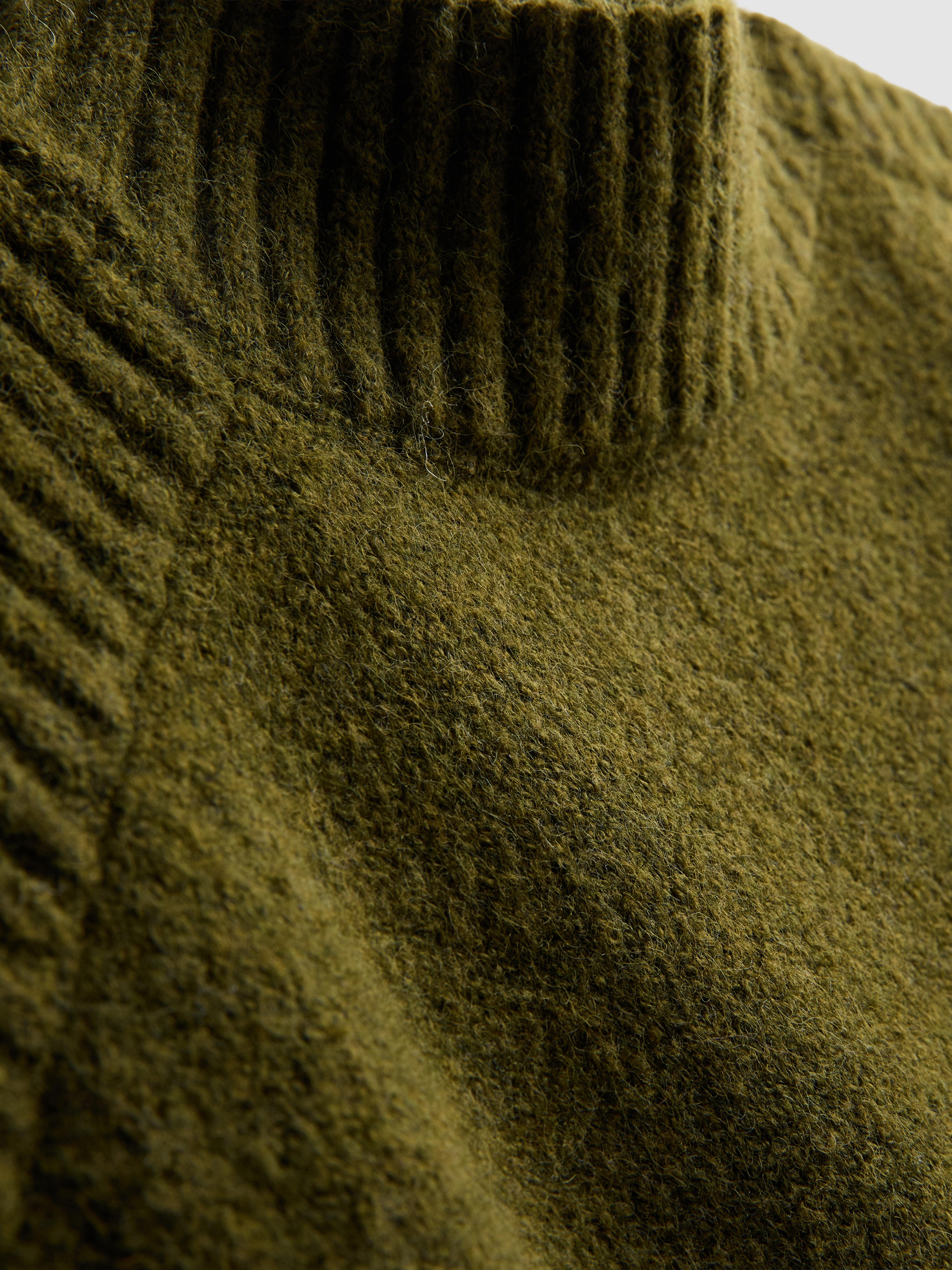 Knitted Ribbed Bib Sweater Vest