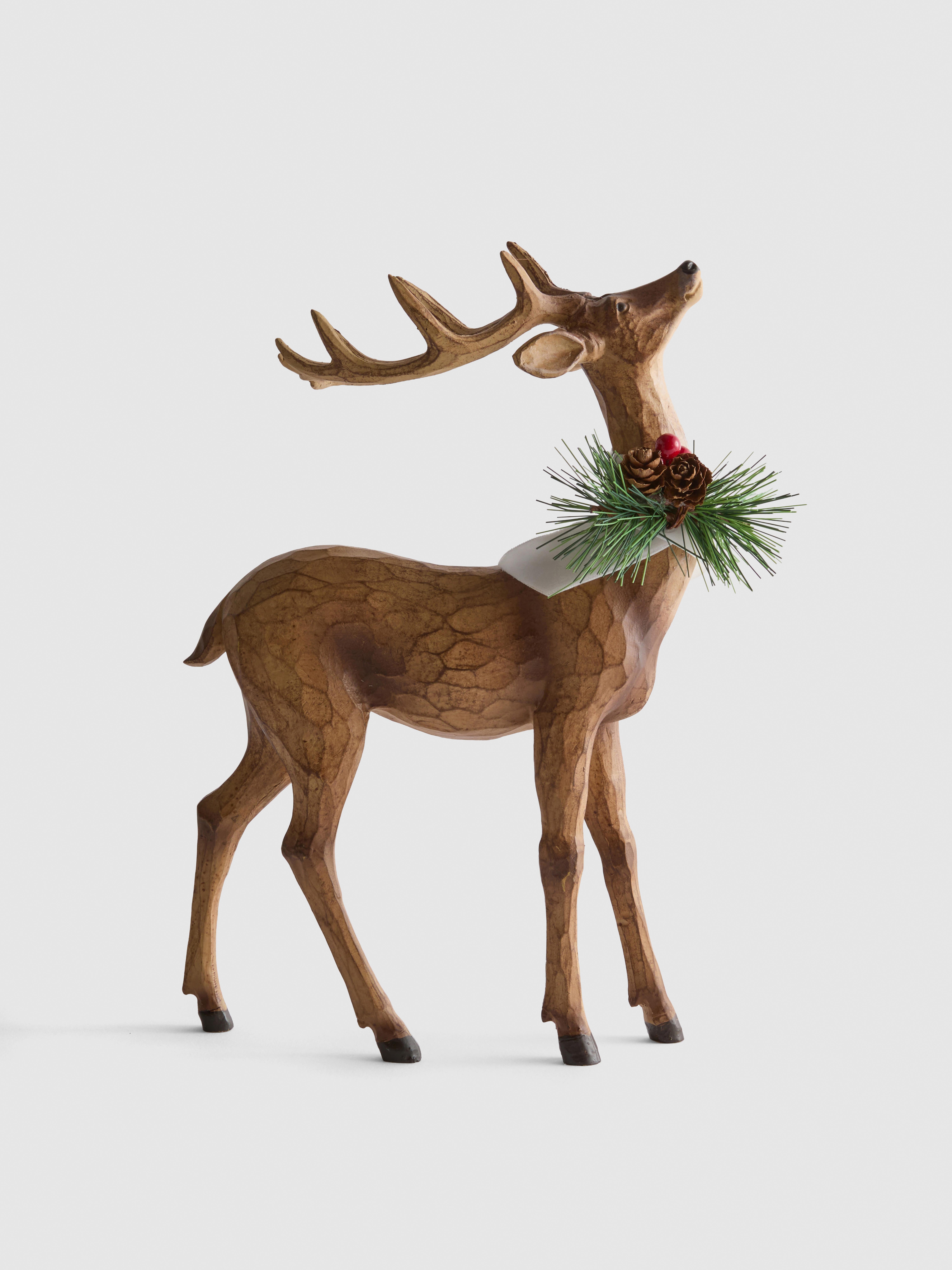 Kersttafeldecoratie rendier