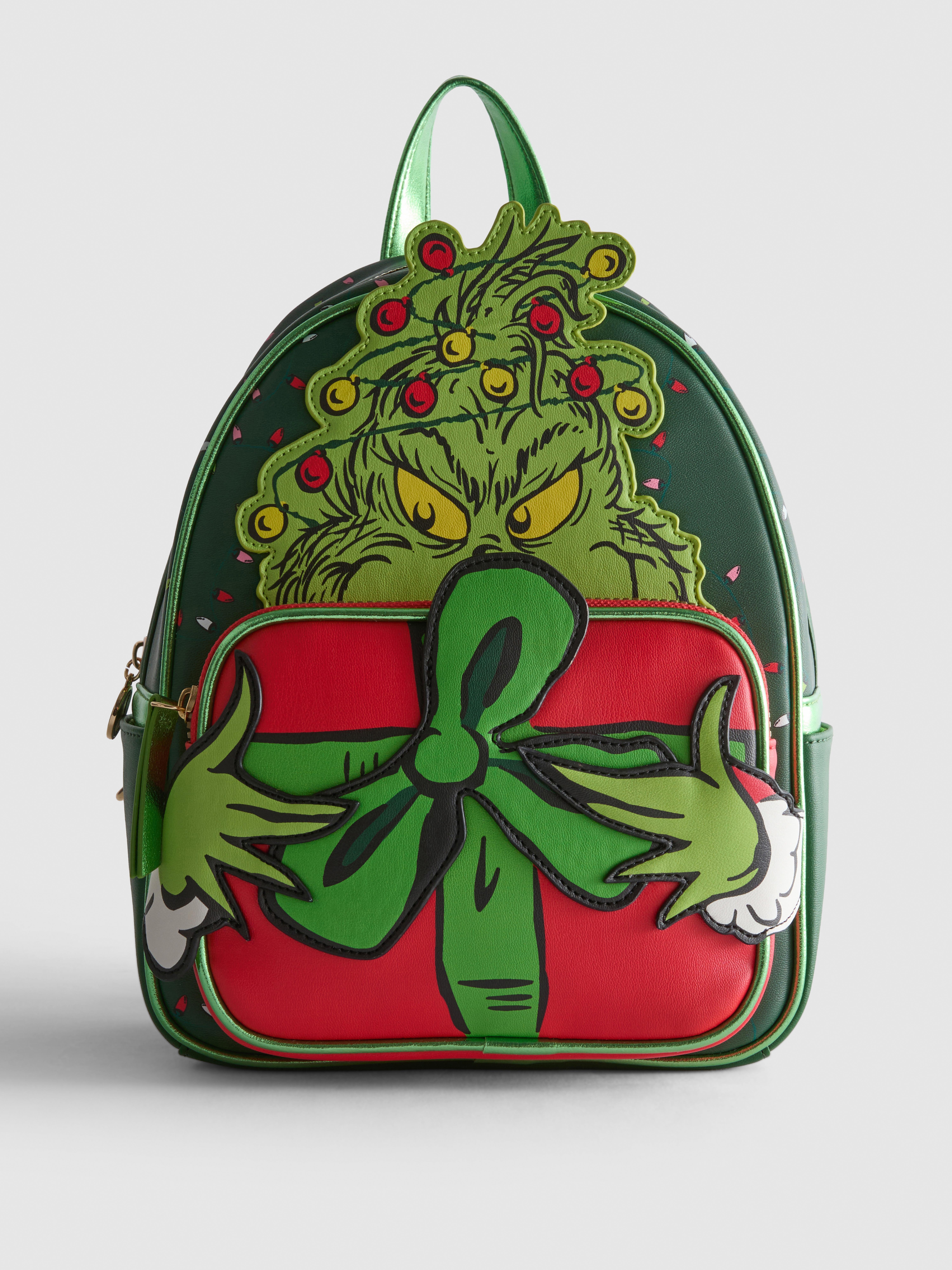 The Grinch Christmas Present Mini Backpack
