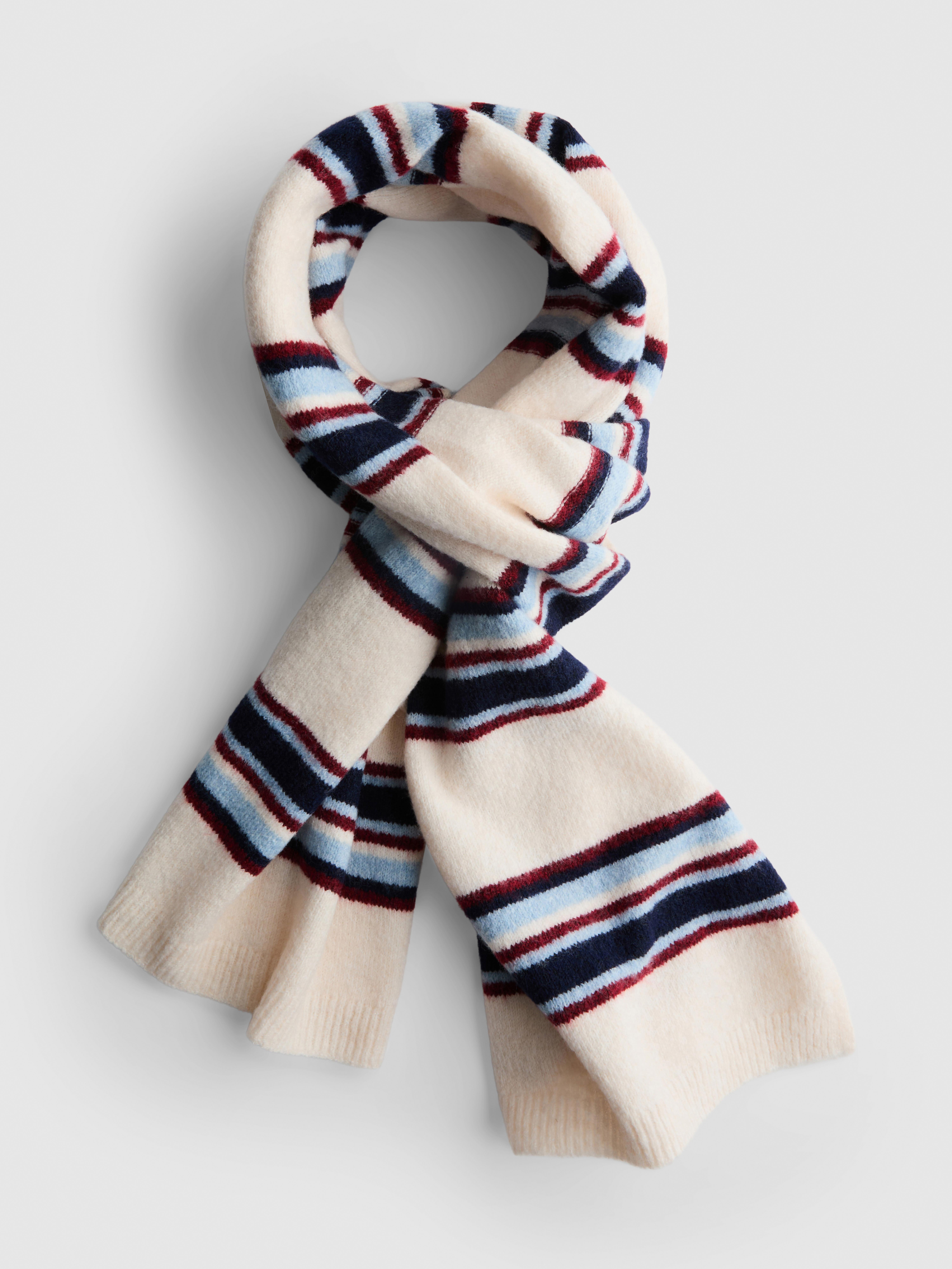 Brushed Stripe Scarf