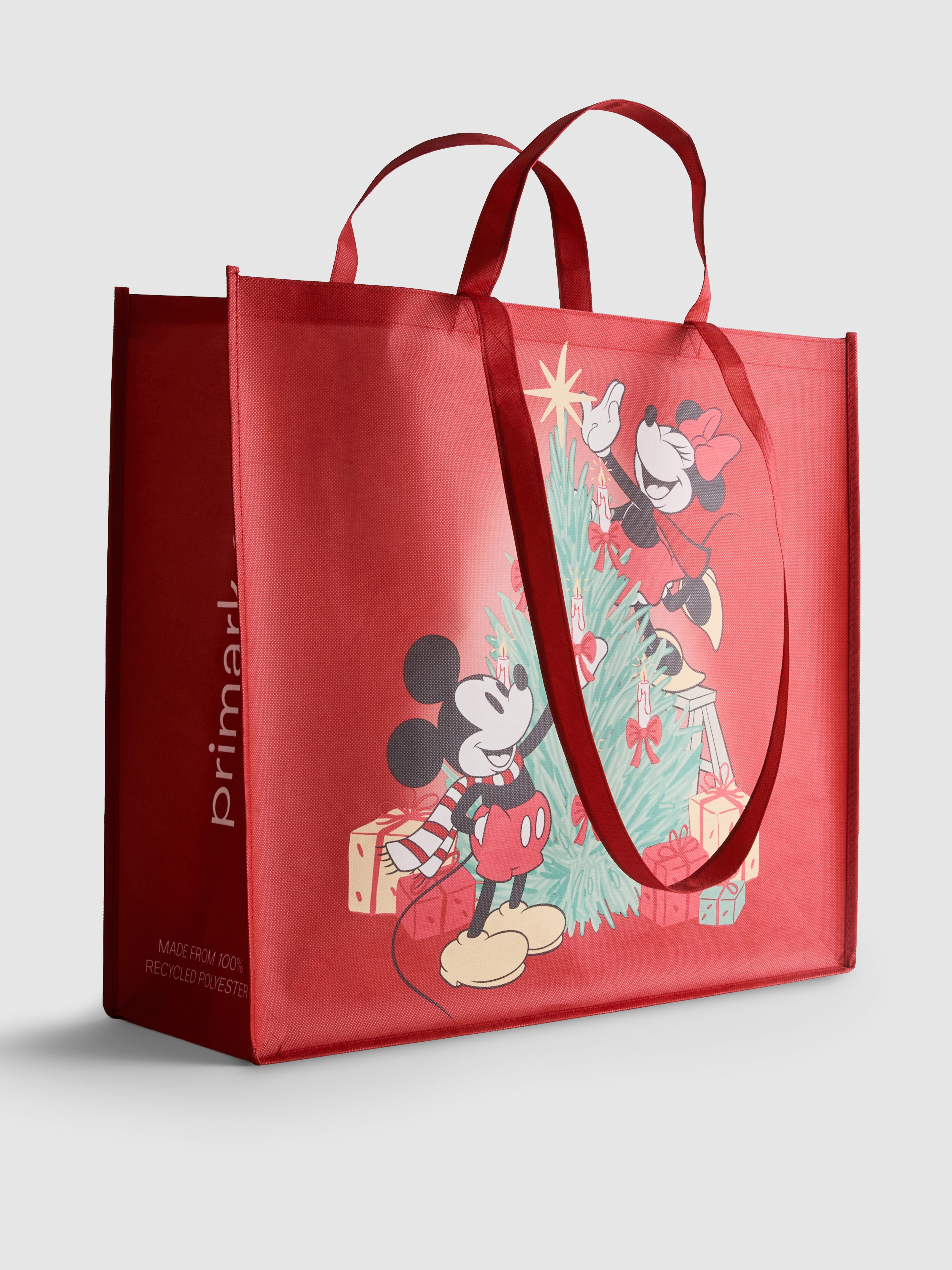 Disney’s Mickey Mouse and Minnie Mouse XL Christmas Shopper Bag