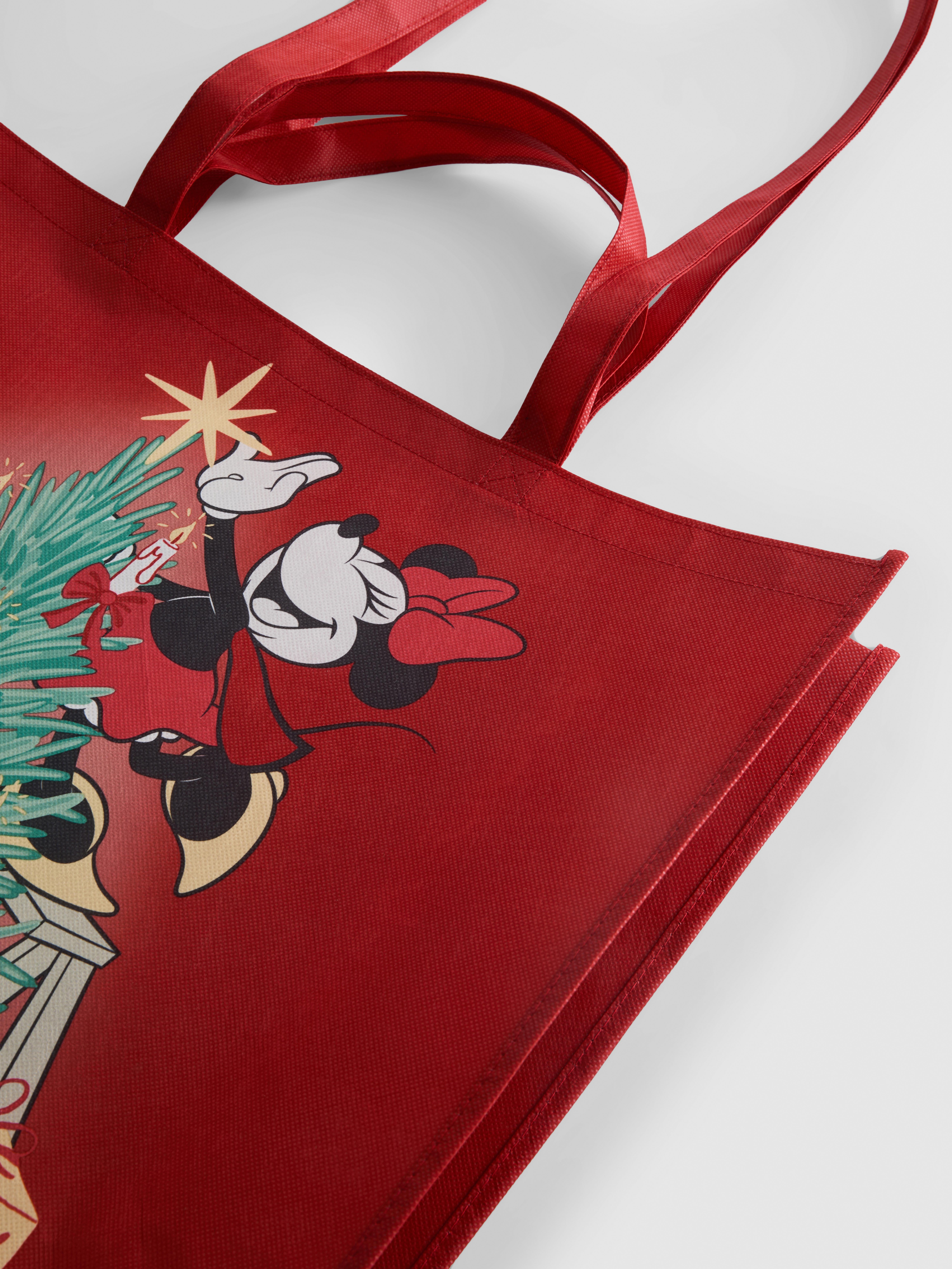 Disney’s Mickey Mouse and Minnie Mouse XL Christmas Shopper Bag