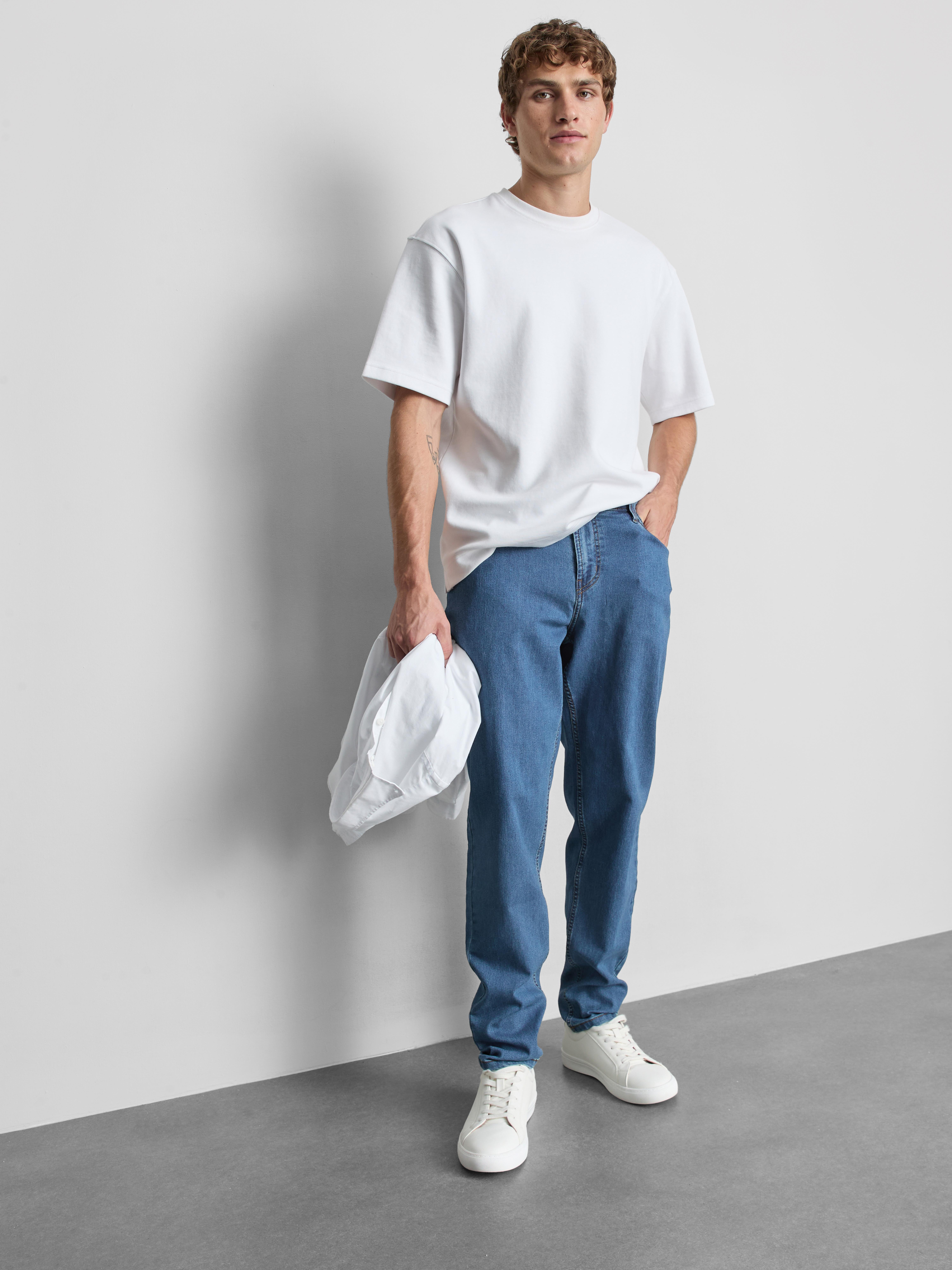 Mid-Rise Slim Fit Jeans