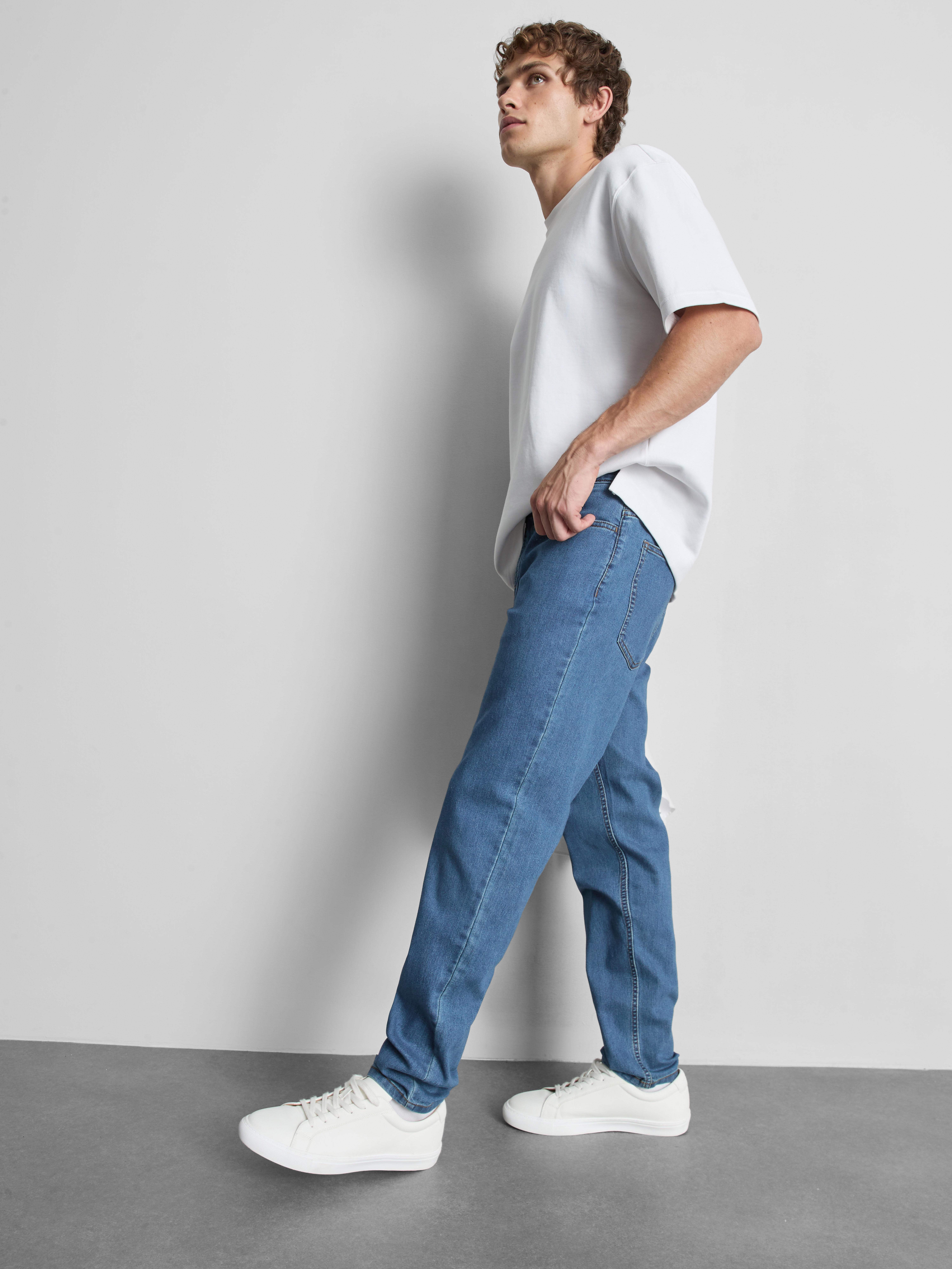 Mid-Rise Slim Fit Jeans