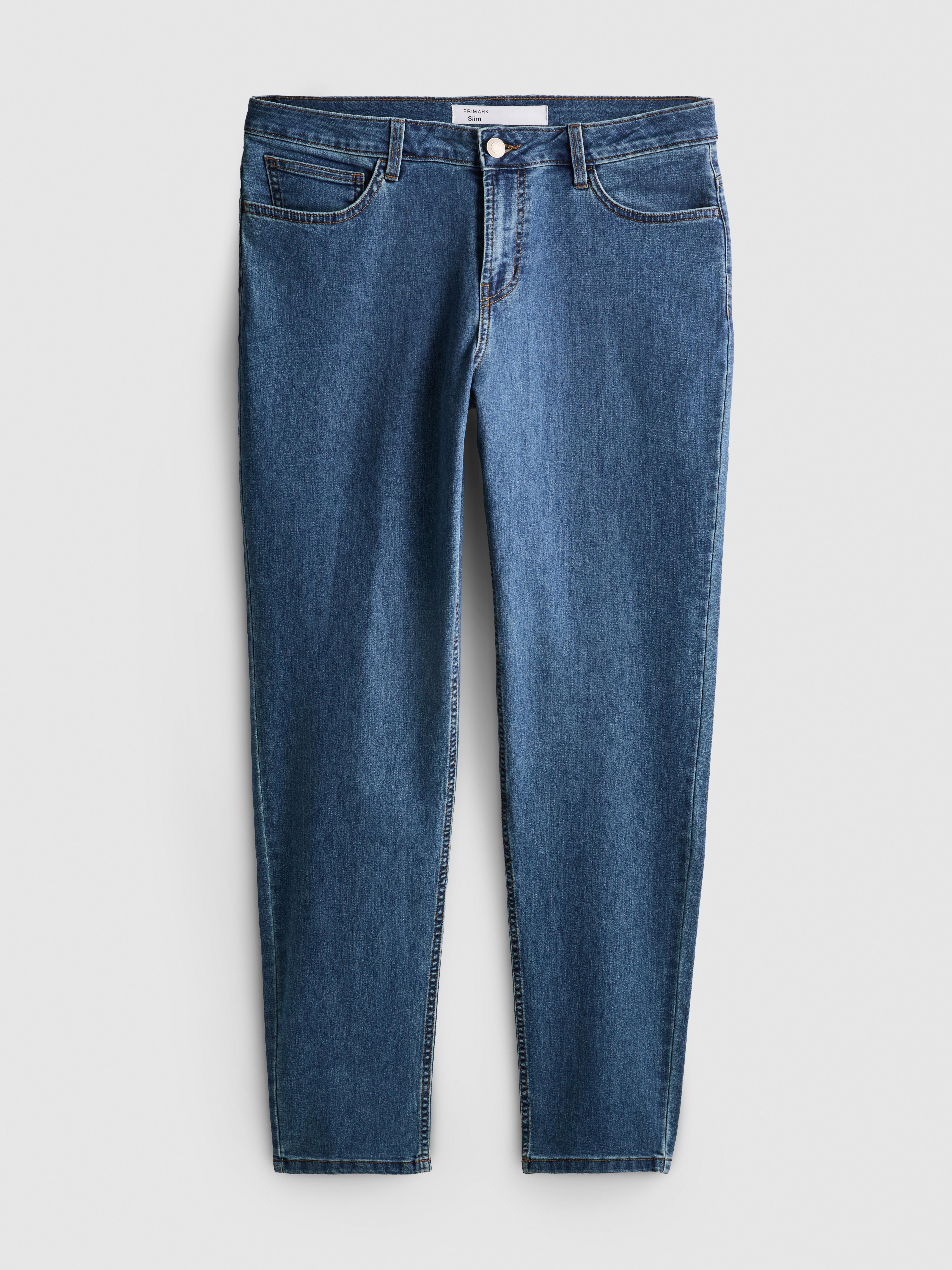 Mid-Rise Slim Fit Jeans
