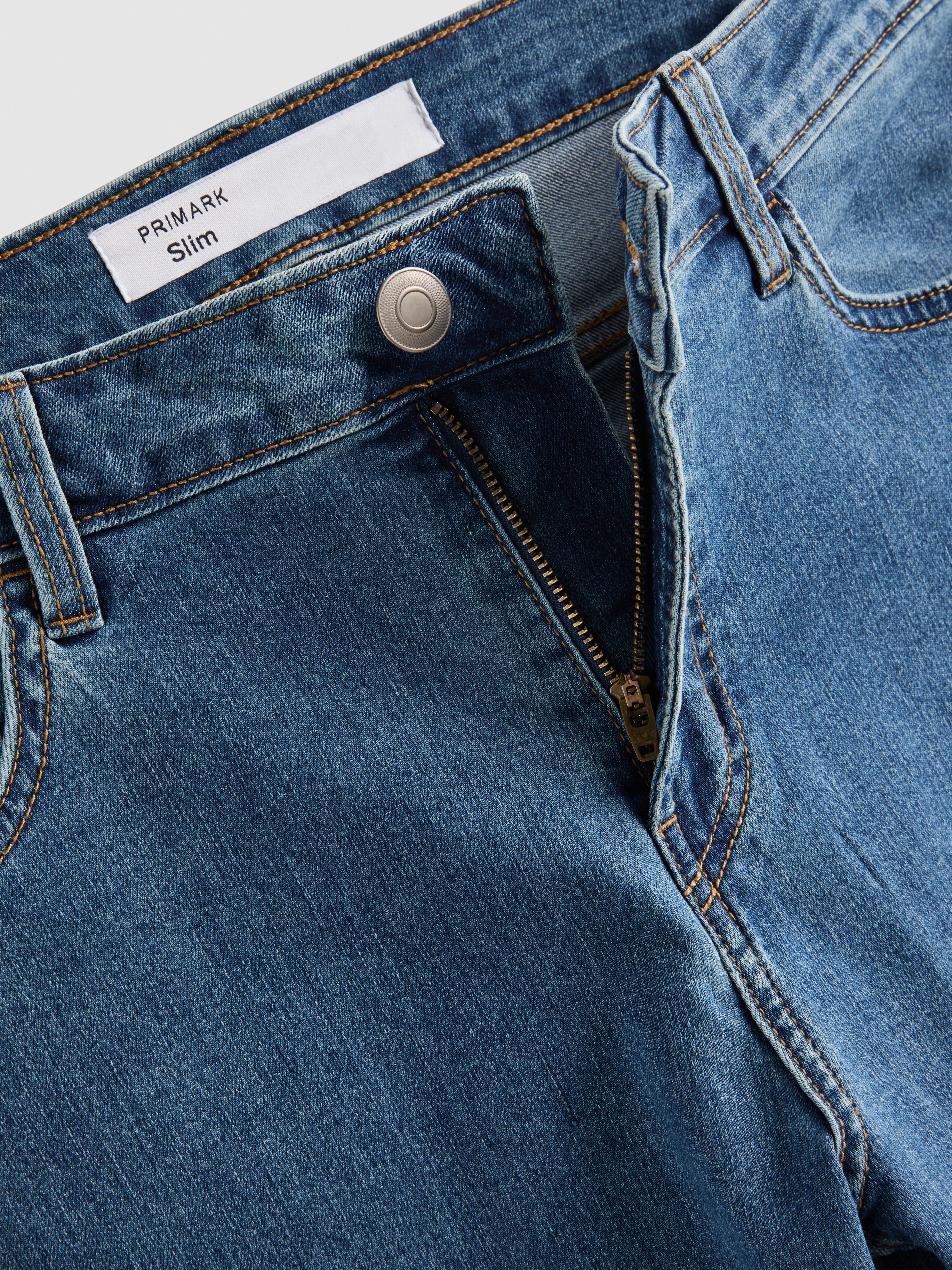Mid-Rise Slim Fit Jeans