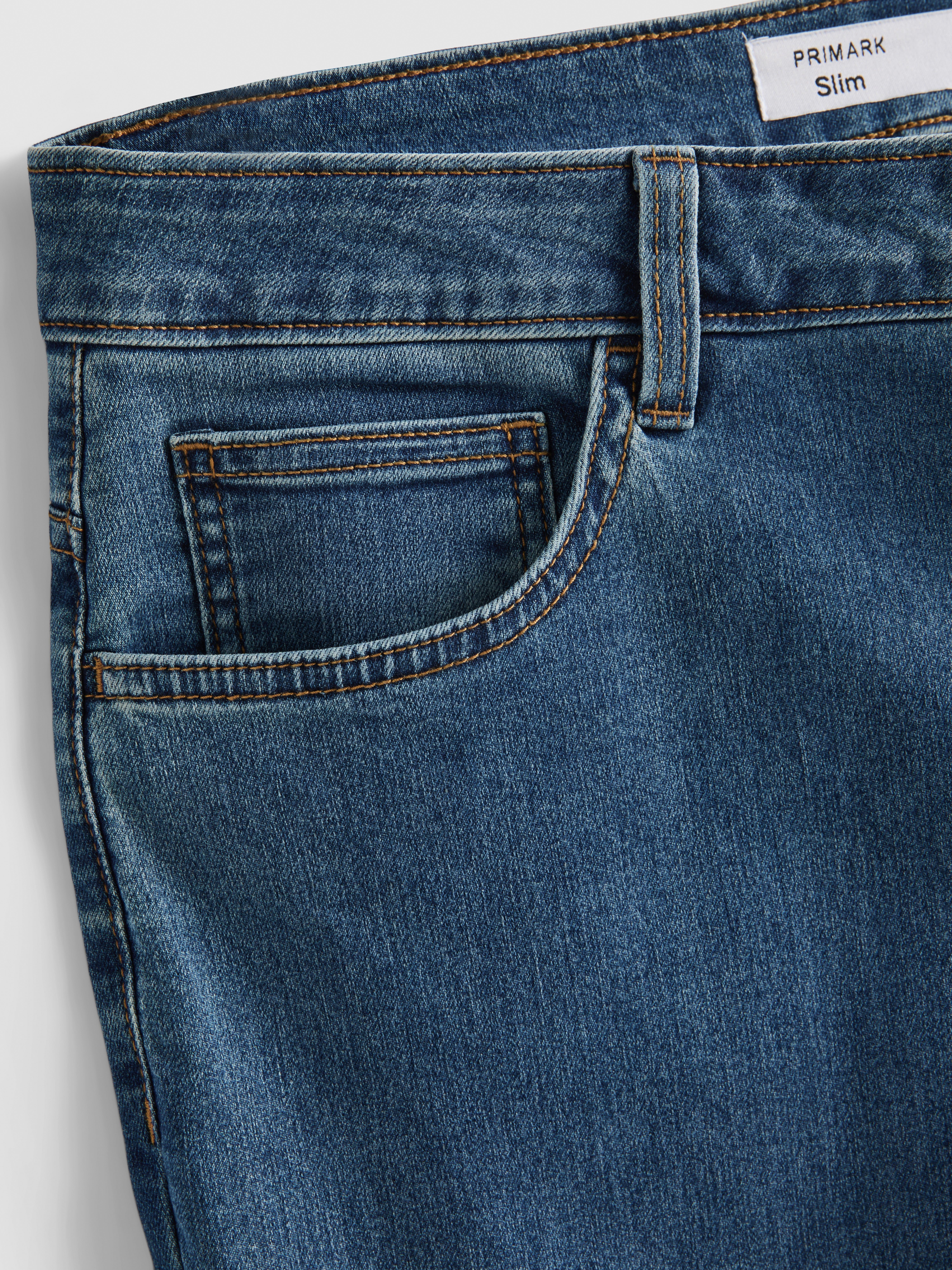 Mid-Rise Slim Fit Jeans