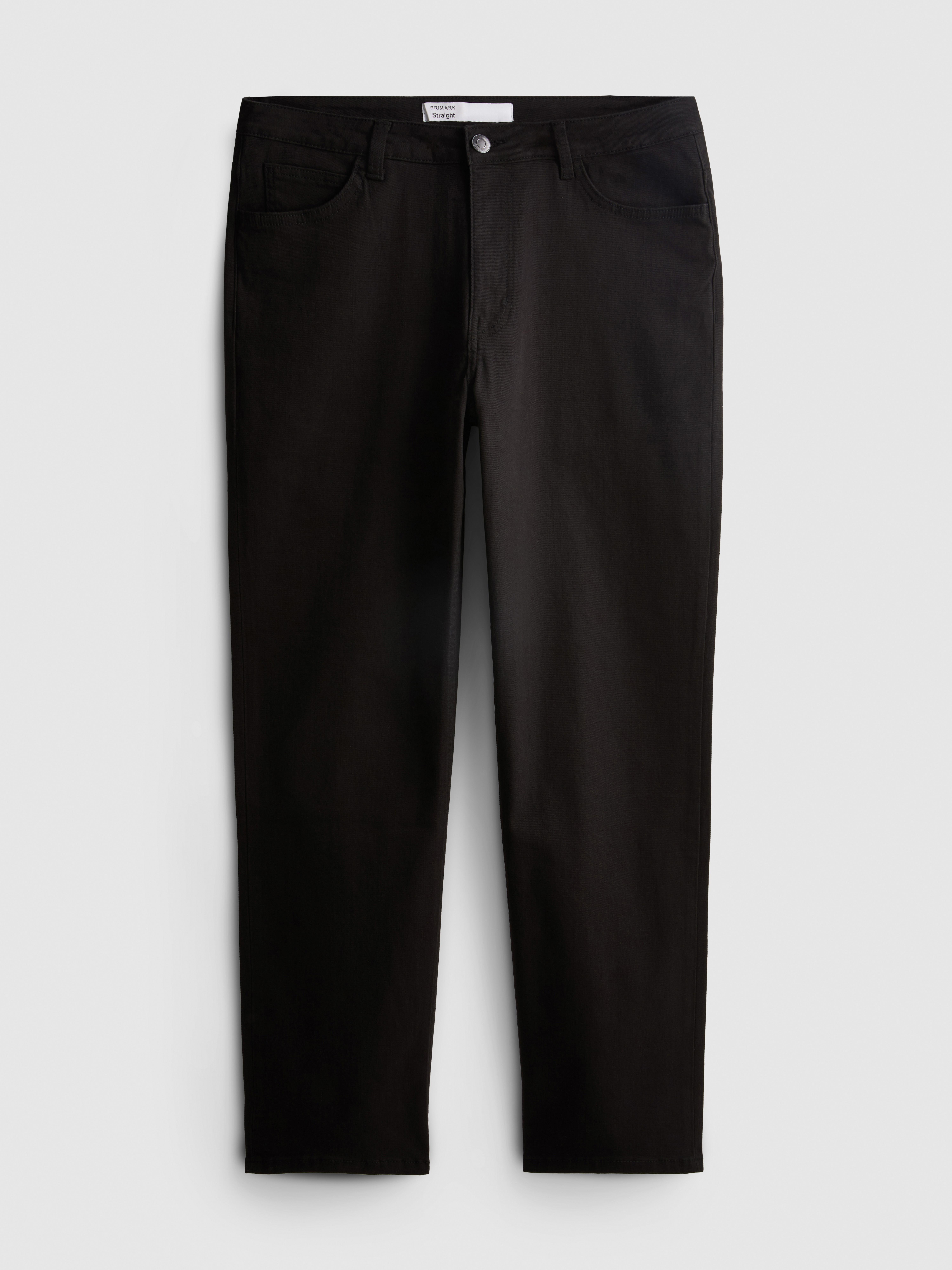 Mid-Rise Straight Leg Jeans