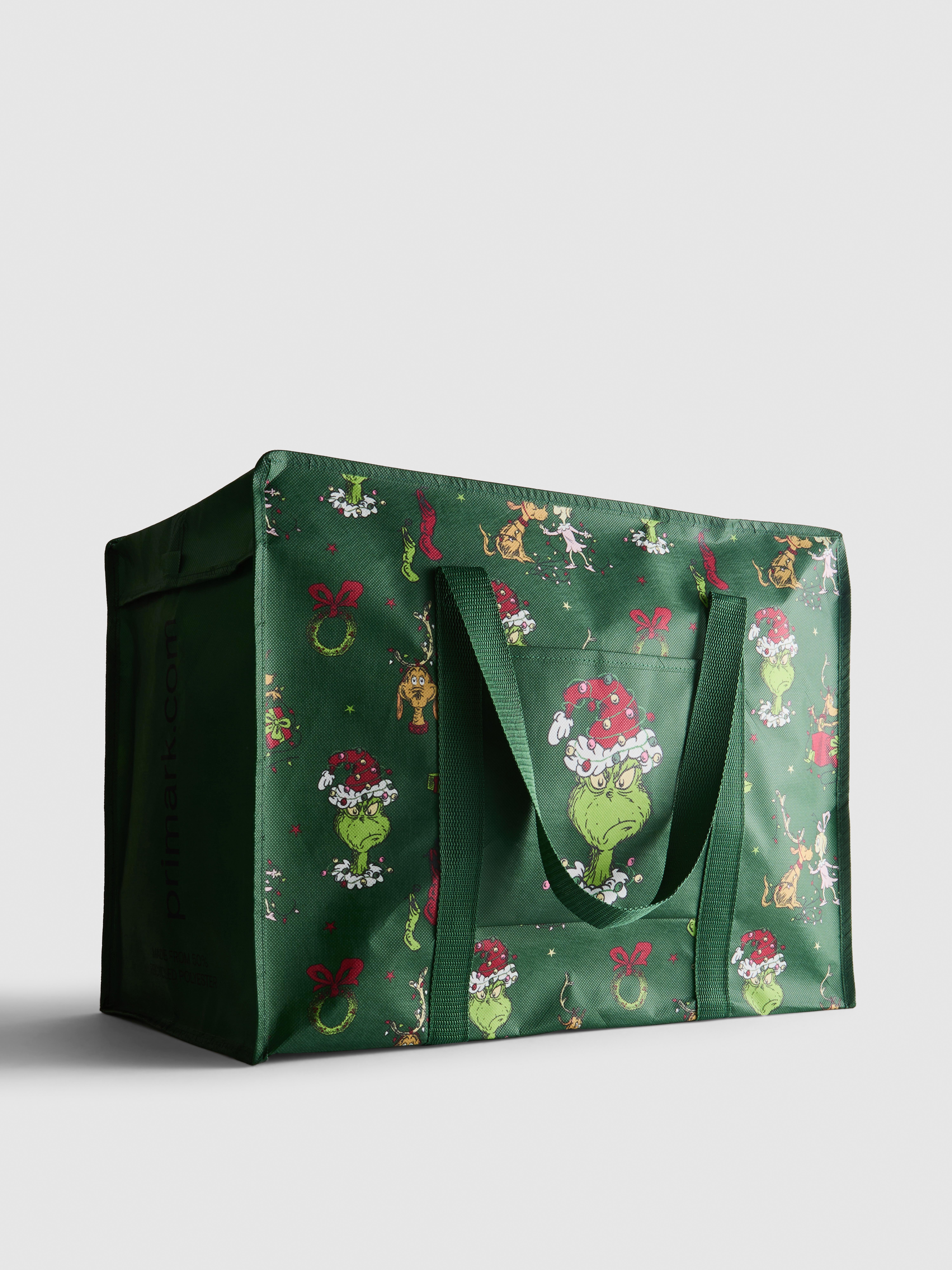 The Grinch Festive Shopper Bag