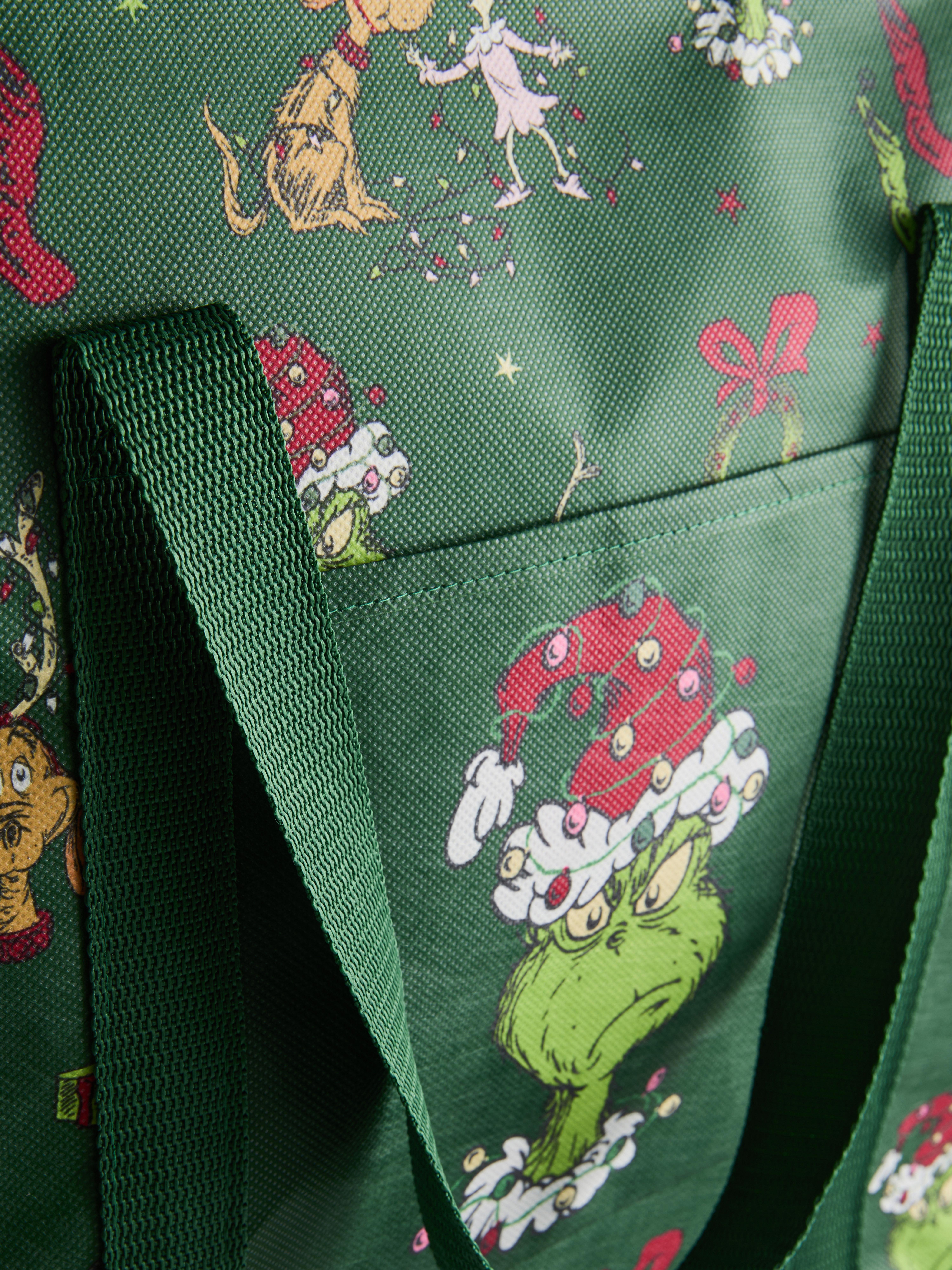 The Grinch Festive Shopper Bag