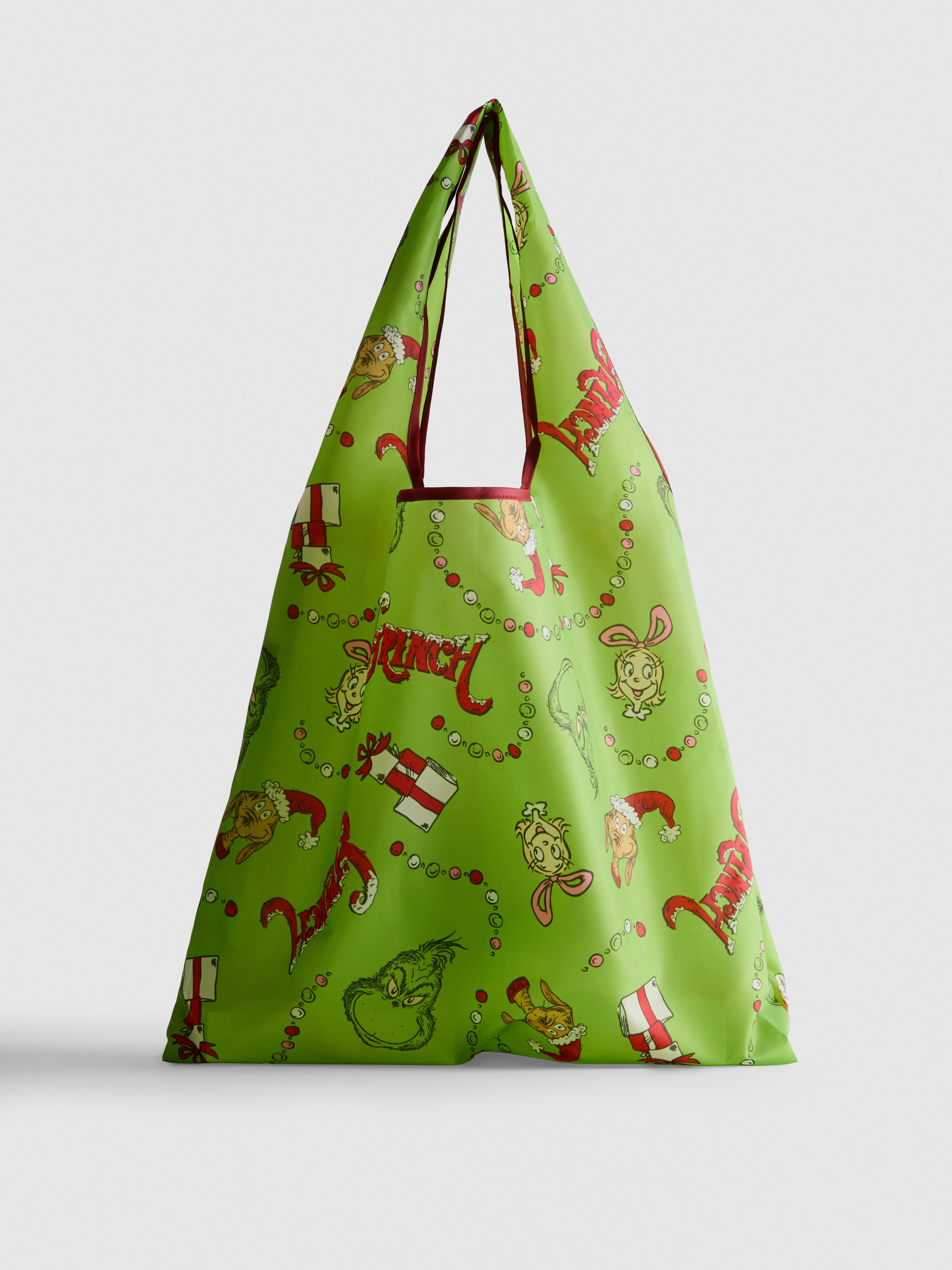 The Grinch Foldaway Shopper Bag