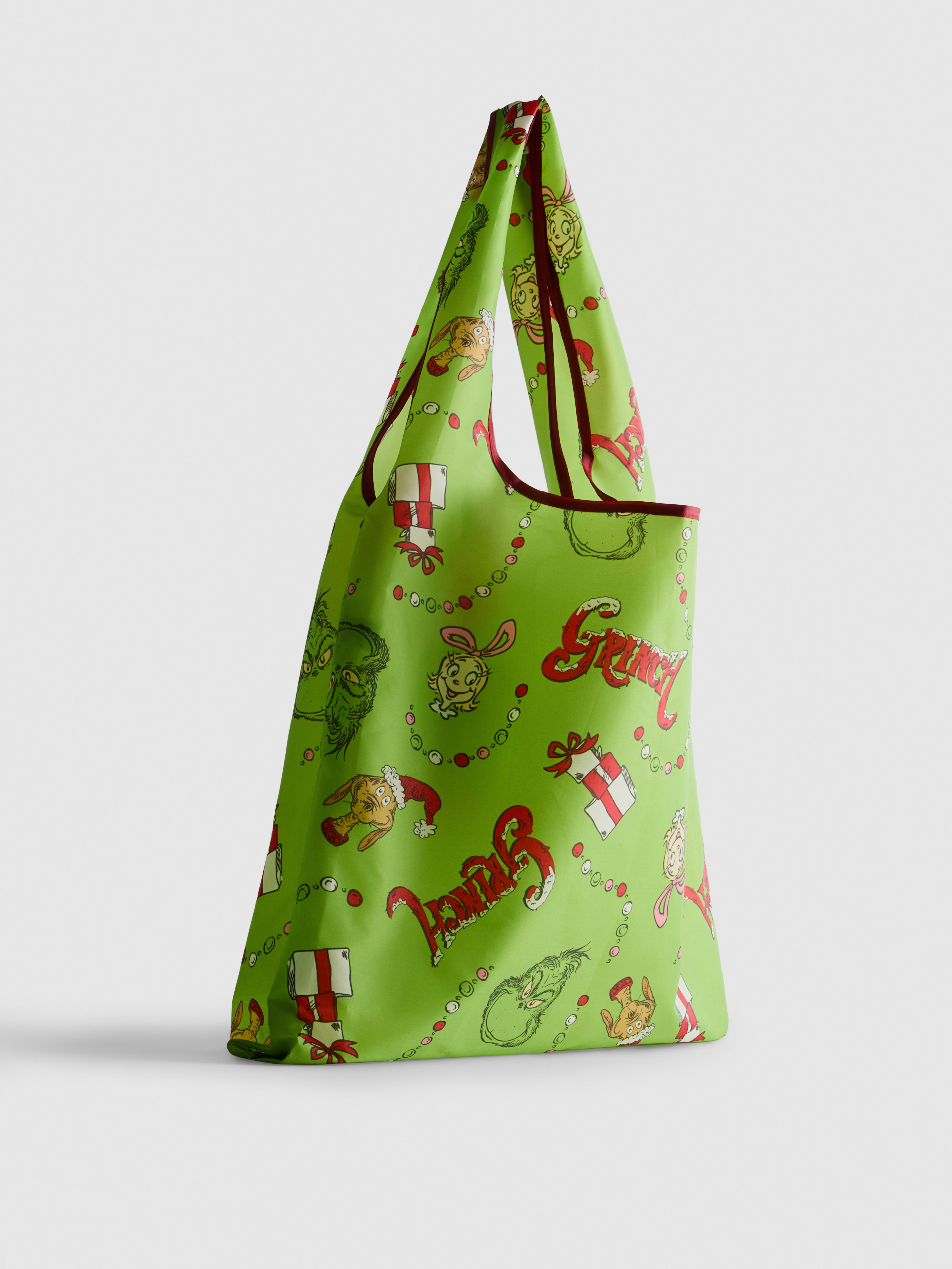 The Grinch Foldaway Shopper Bag
