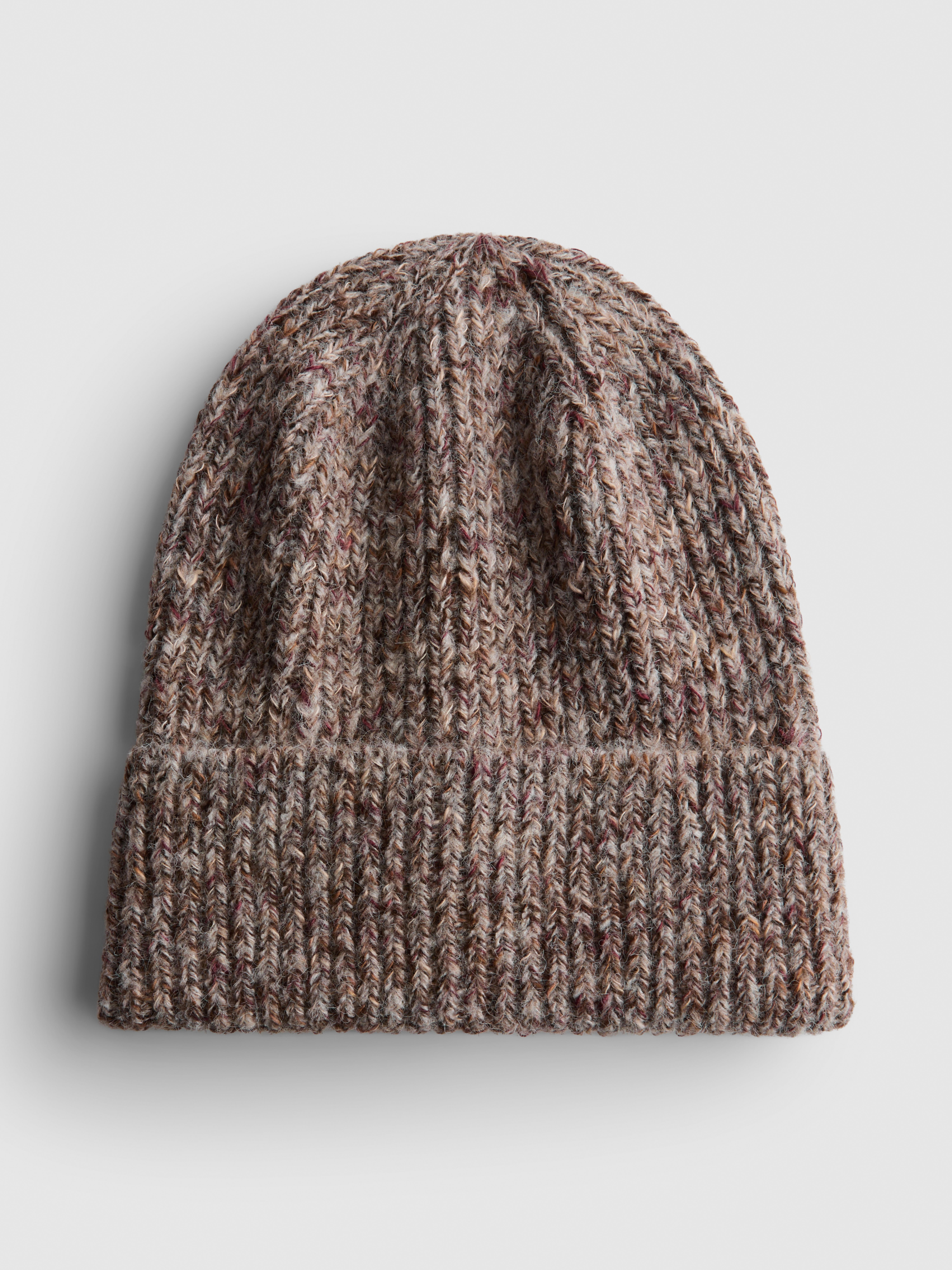 Bonnet côtelé moucheté