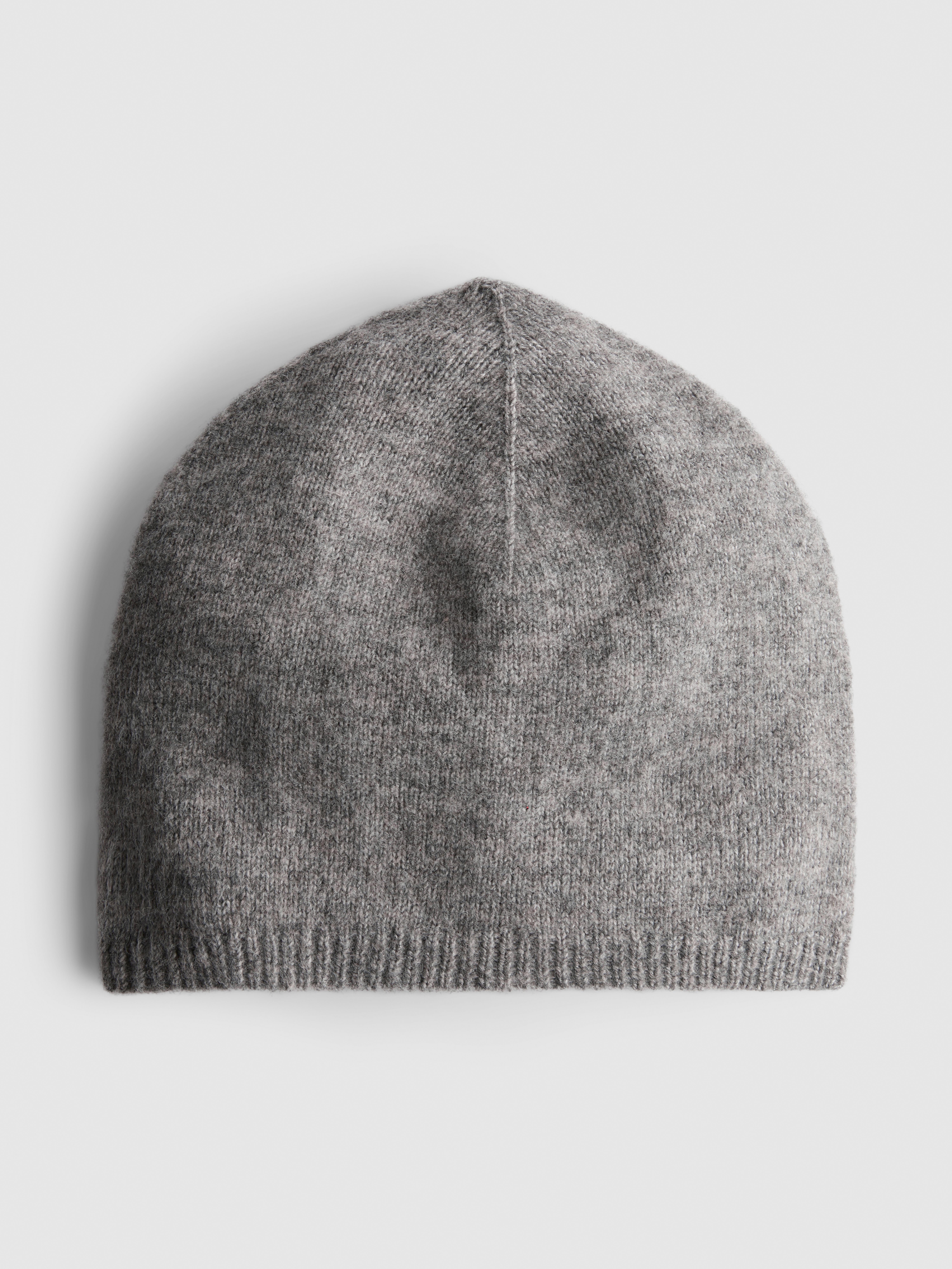 Brushed Knit Beanie Hat