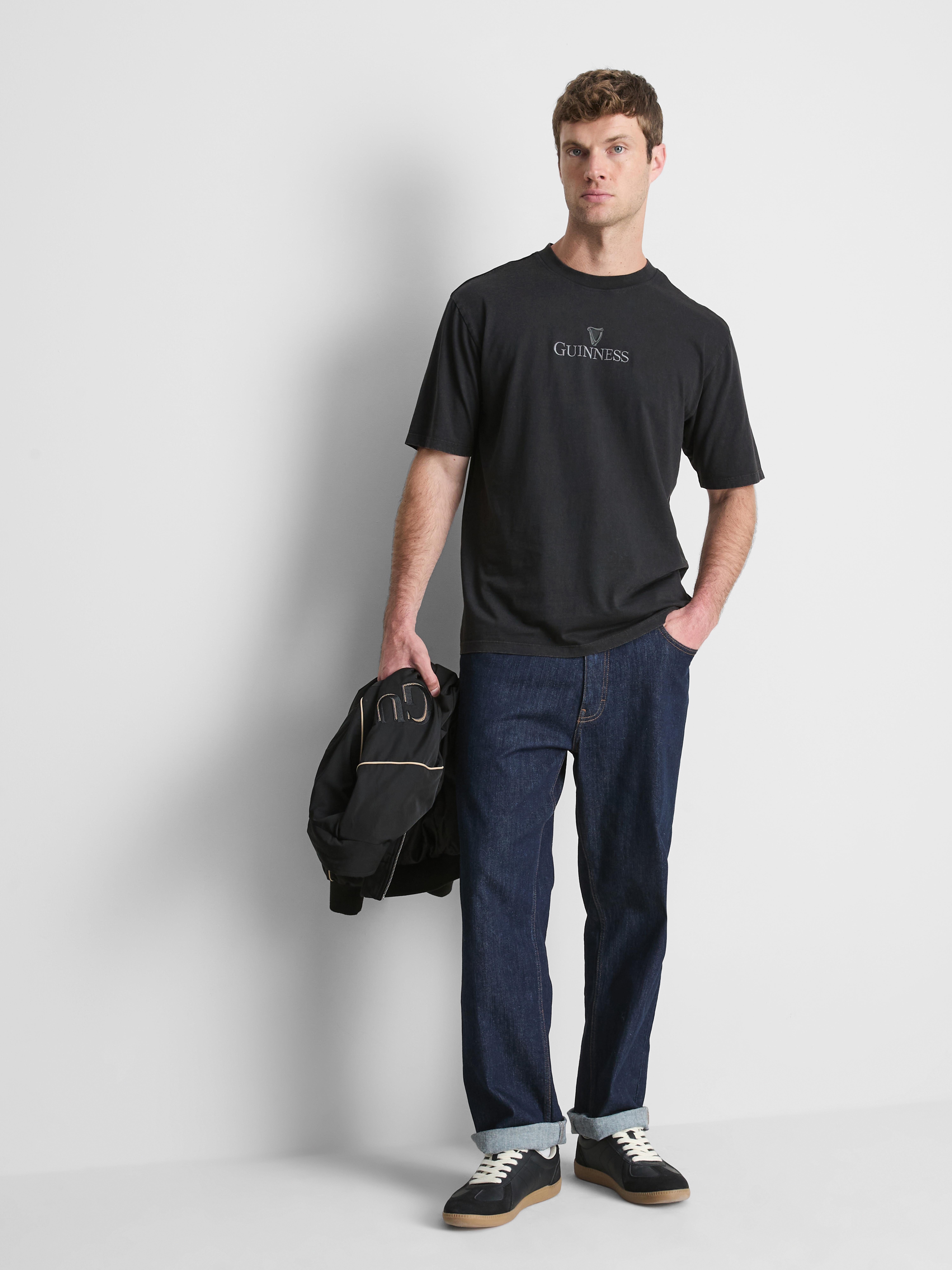 Guinness Logo Pure Cotton T-Shirt