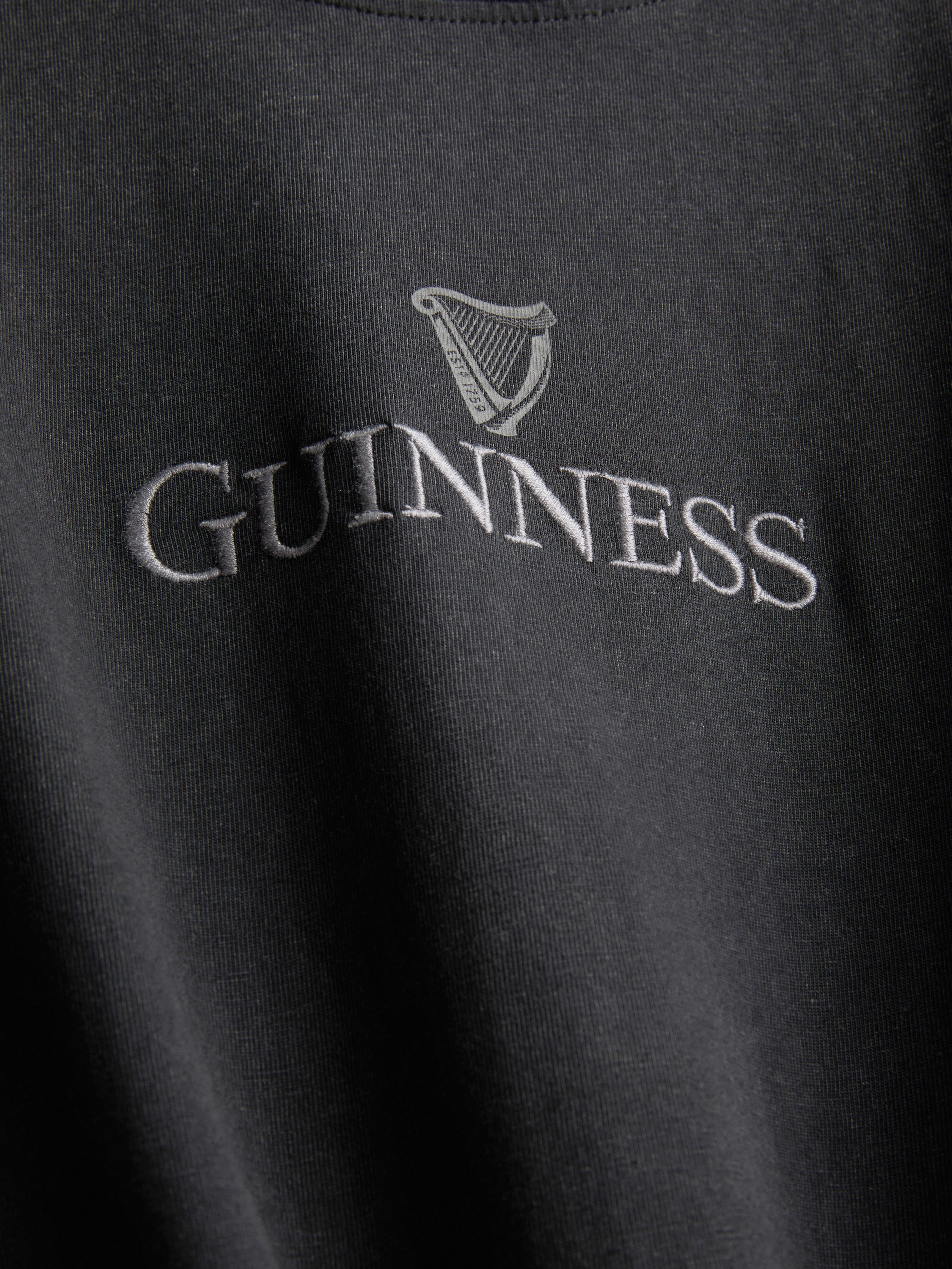 Guinness Logo Pure Cotton T-Shirt