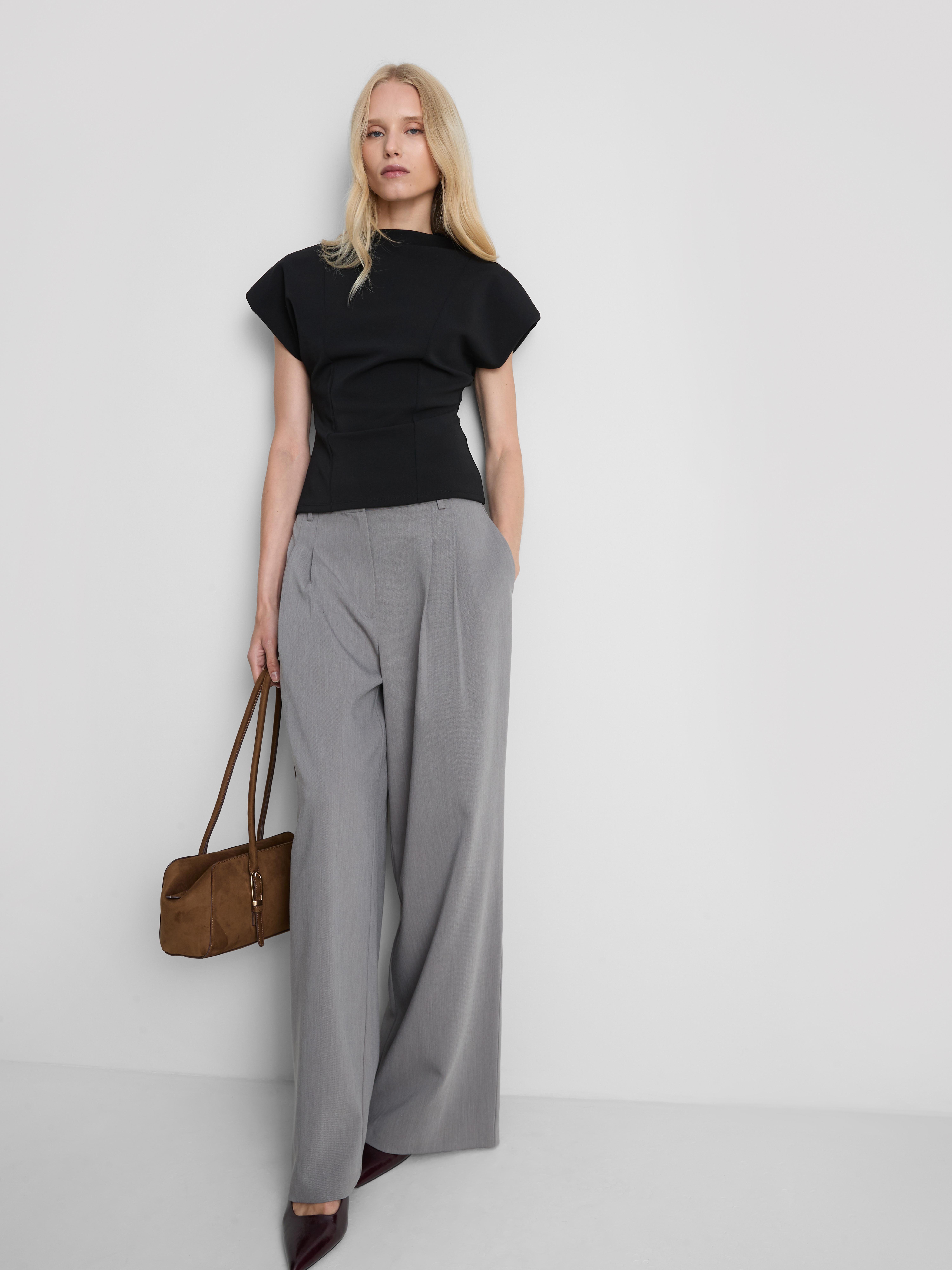Top in crêpe strutturato By Coleen