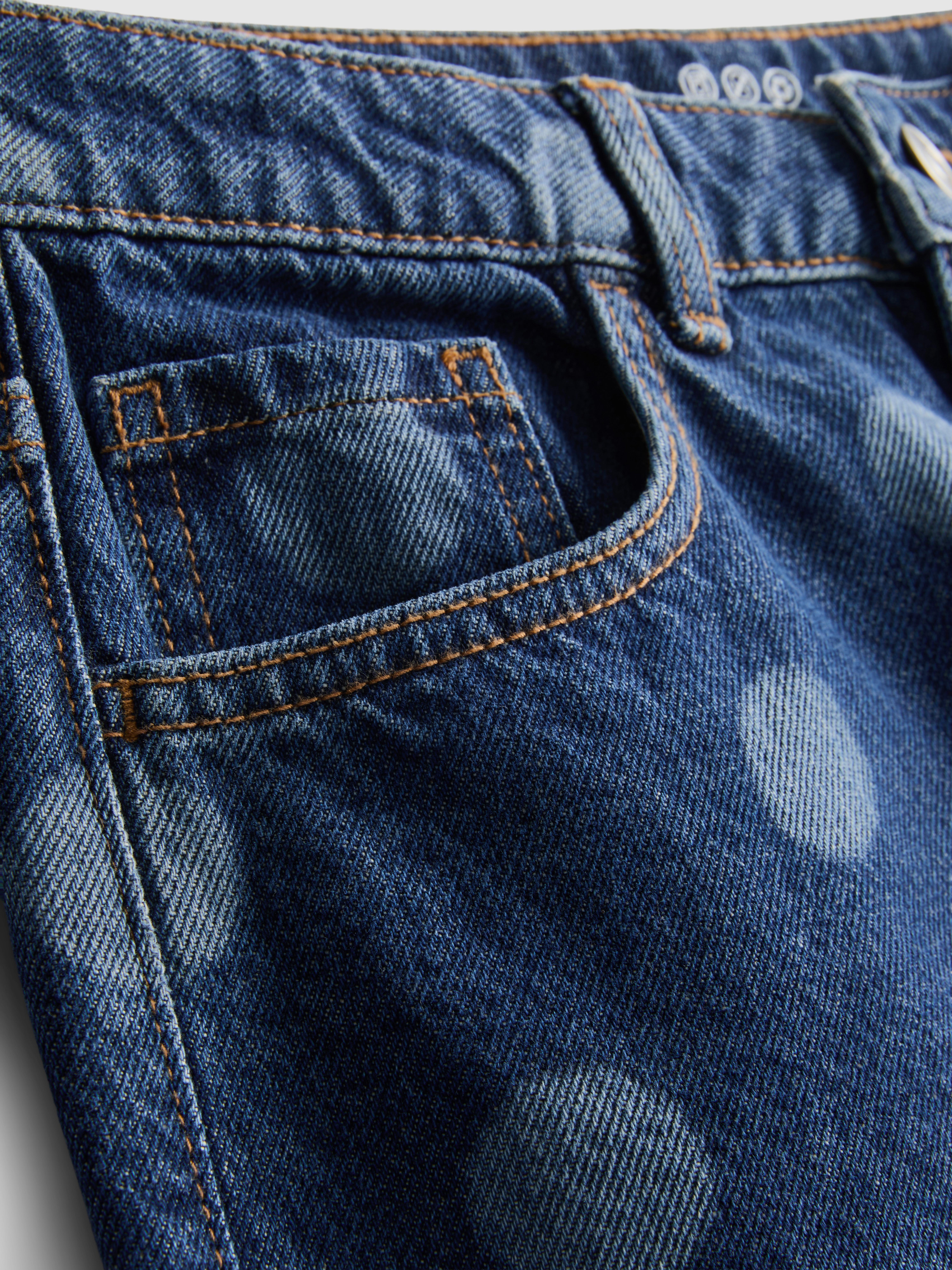 7-15yrs | Pure Cotton Polka Dot Wide Leg Jeans