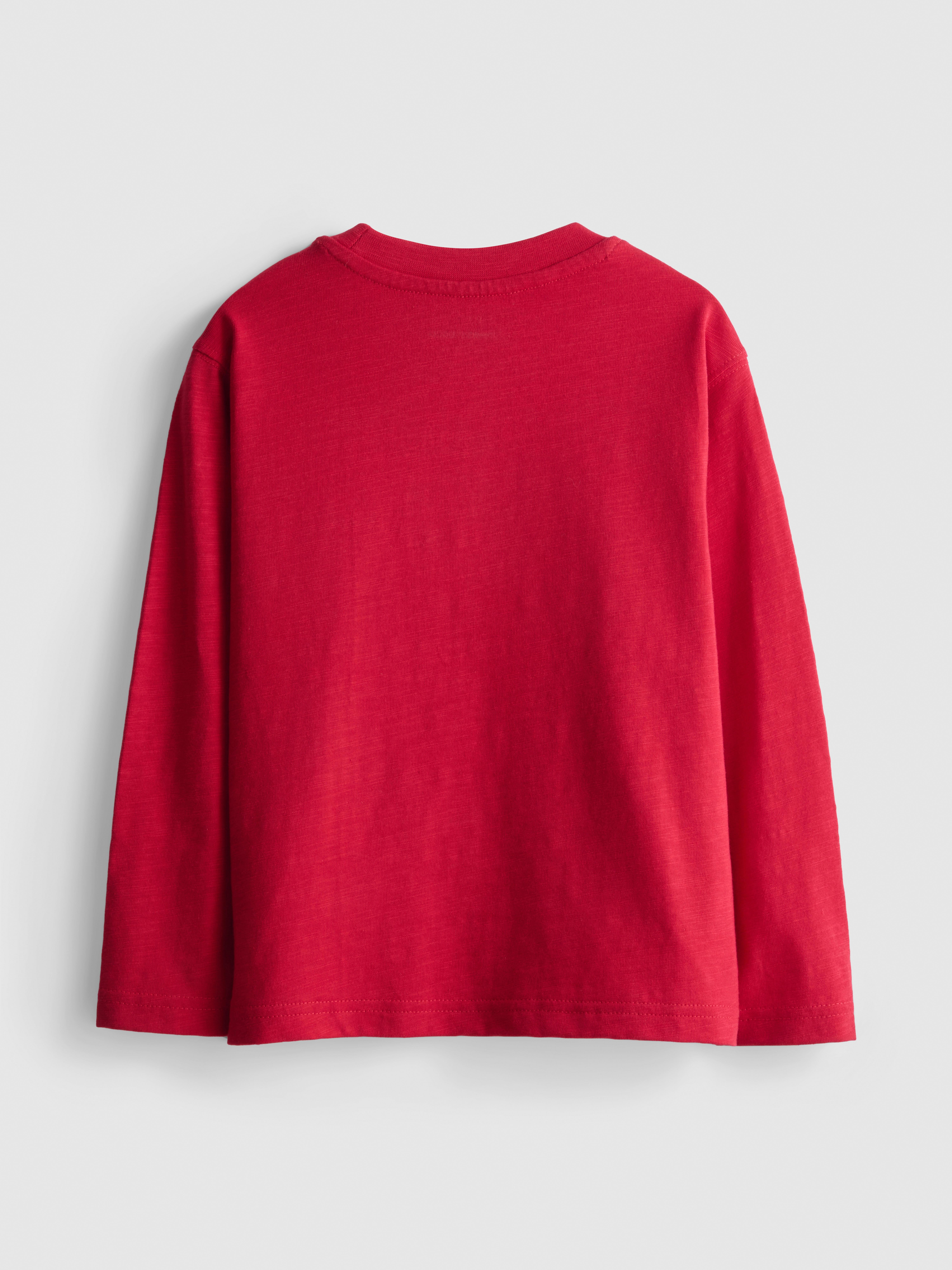 1-9yrs | Pure Cotton Christmas Car Long-Sleeve T-Shirt