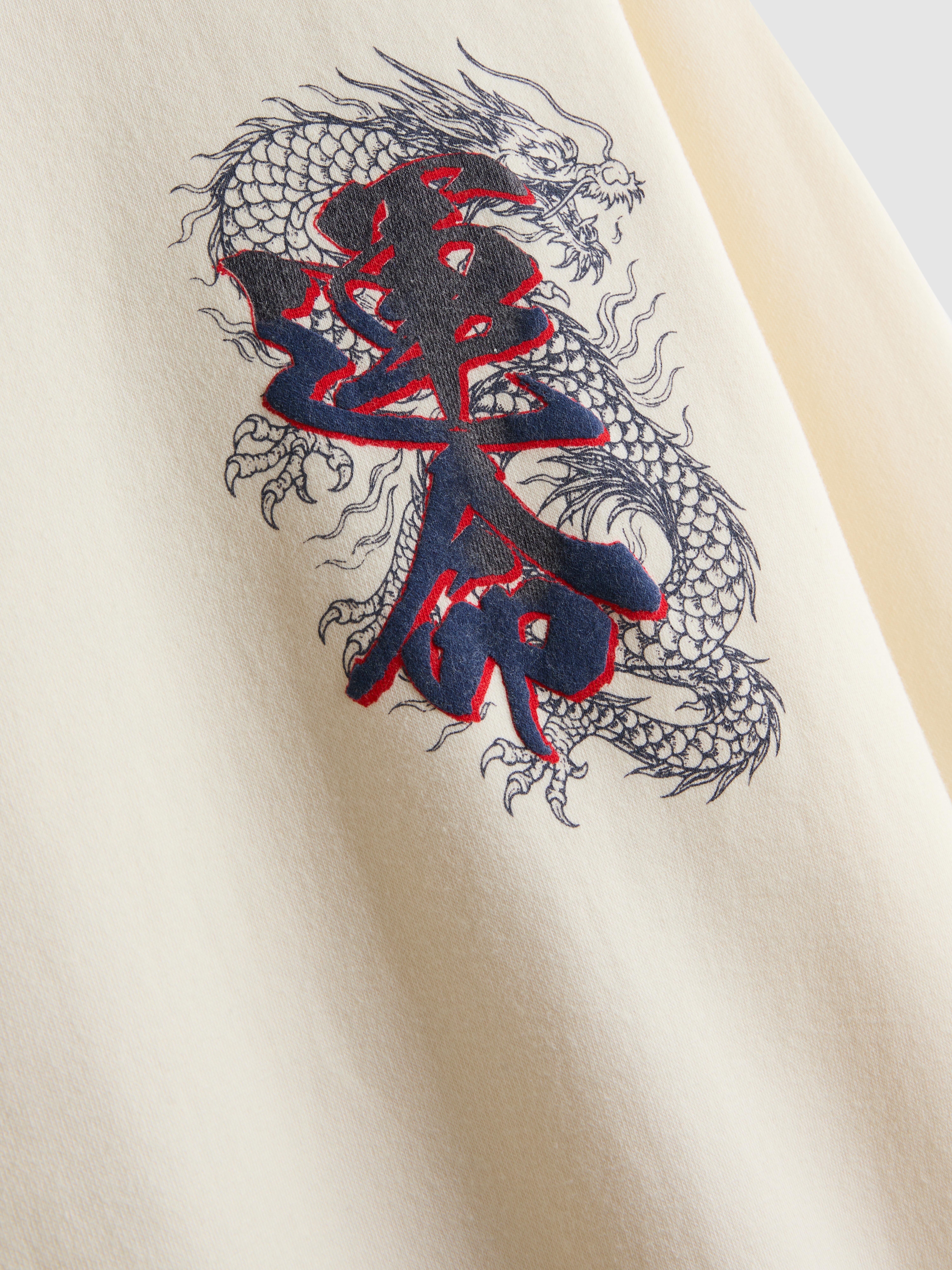 Dragon Graphic Crew Neck Sweatshirt