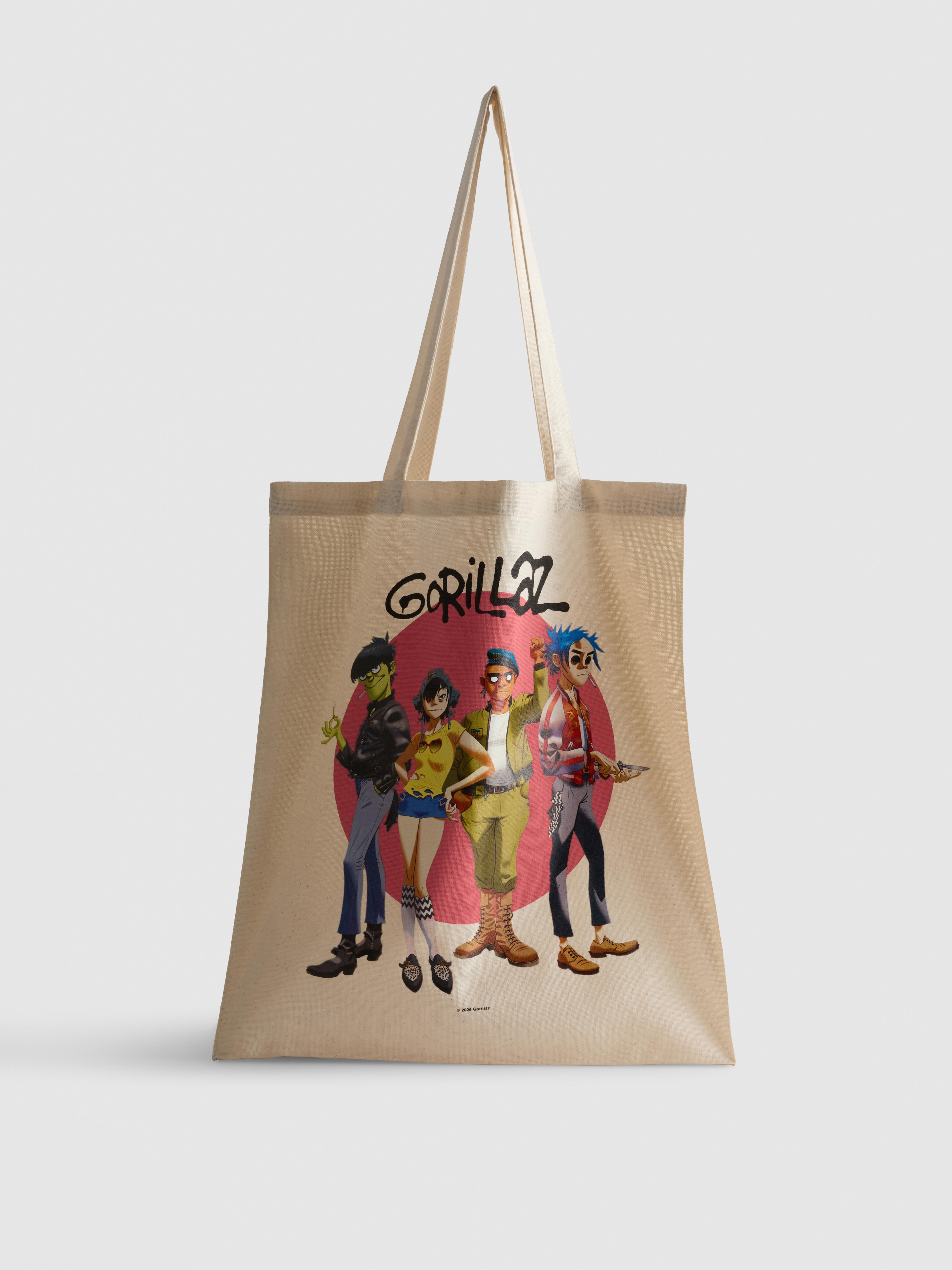 Gorillaz Graphic Tote Bag