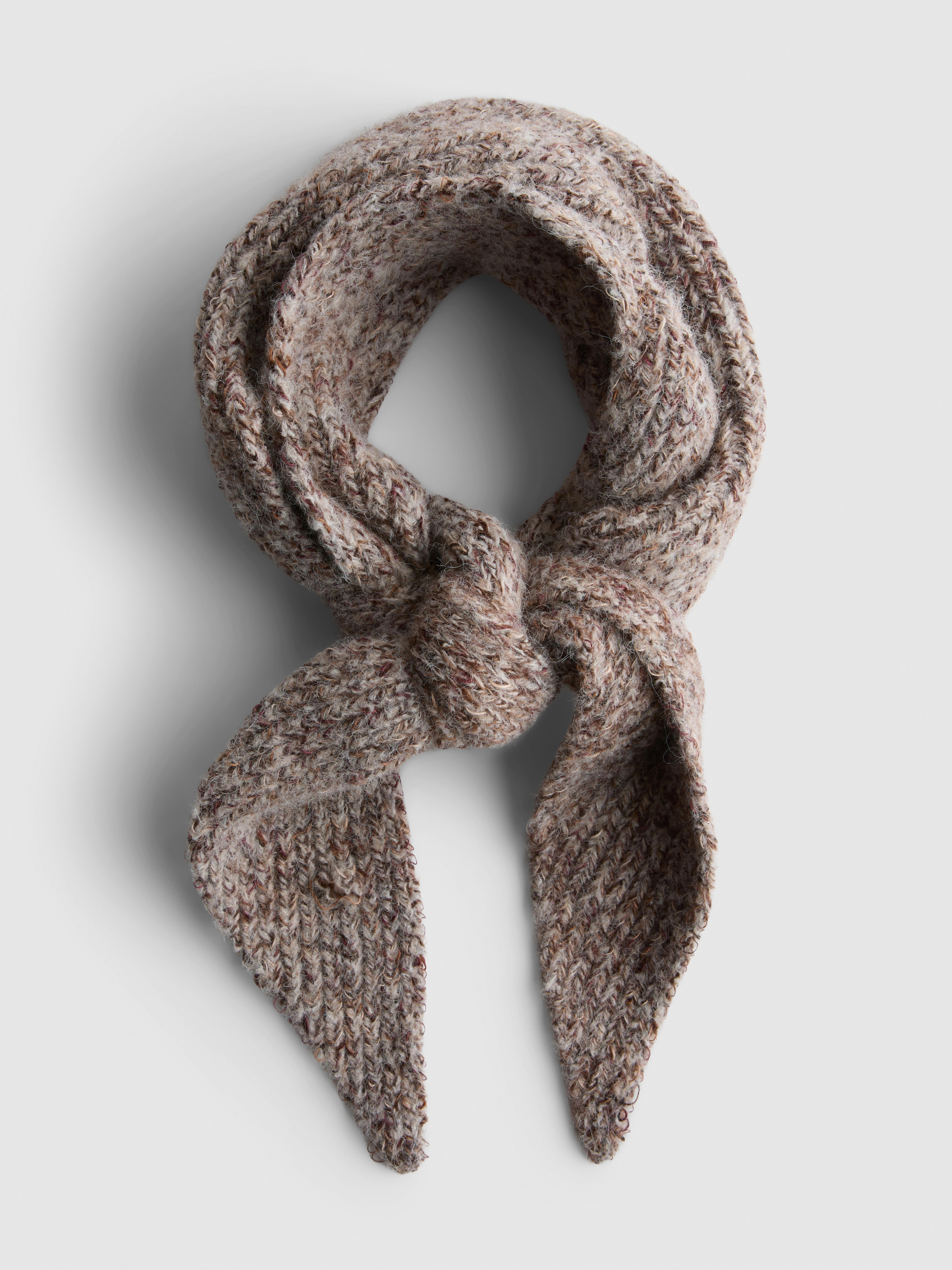 Knitted Skinny Scarf