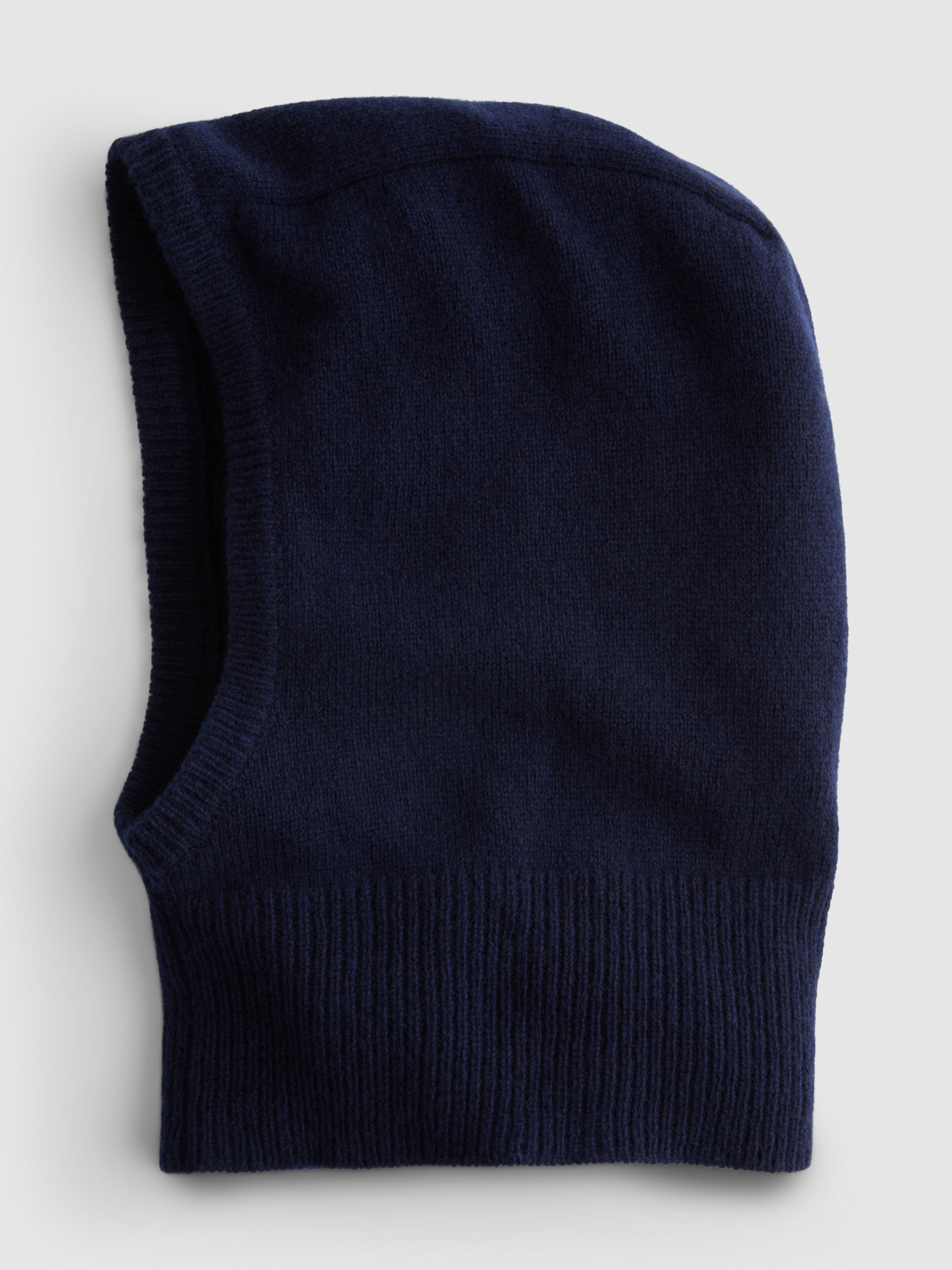 Ribbed Knitted Hood