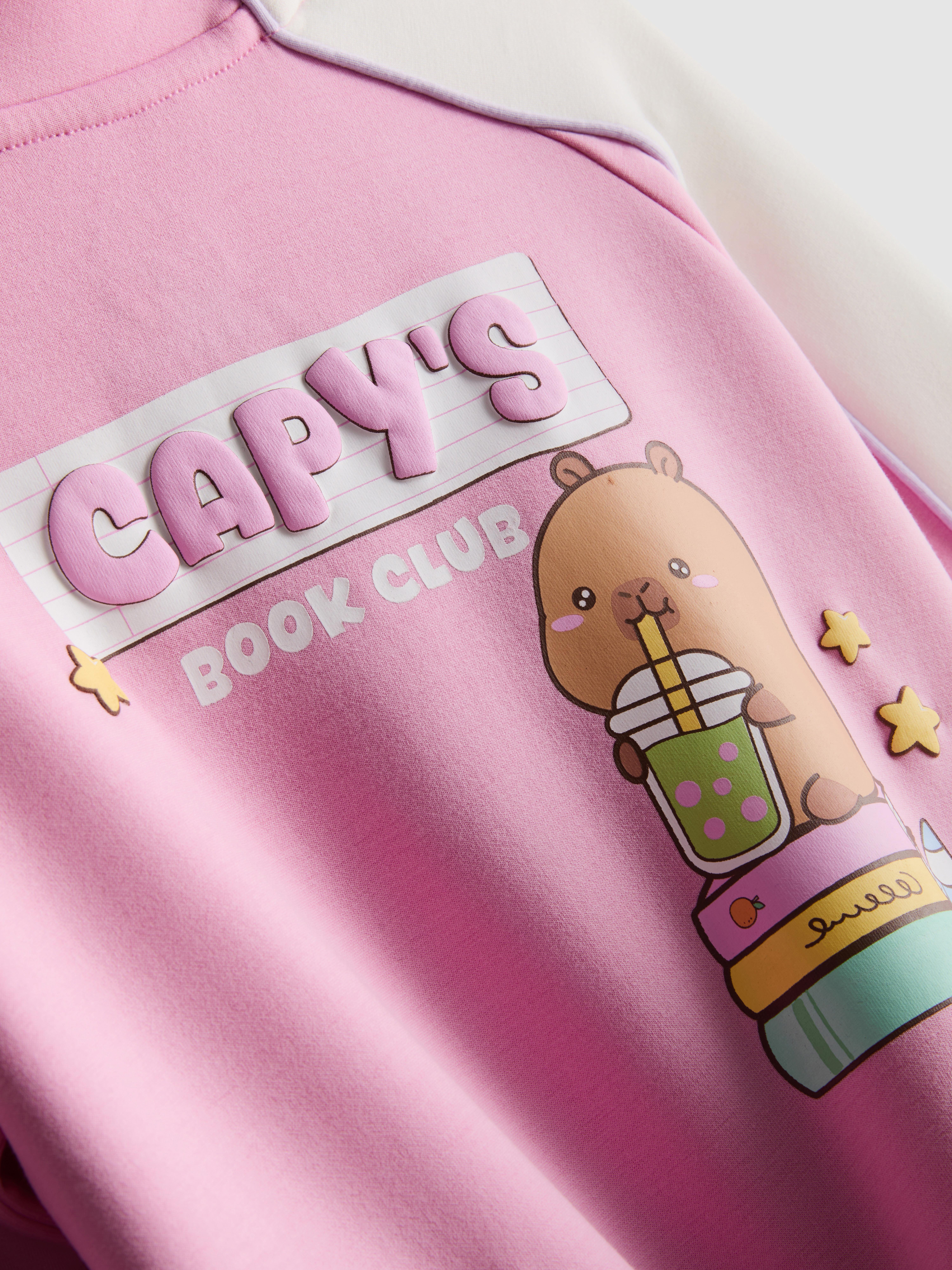 1-9yrs | CapyFun Half-Zip High-Neck Sweatshirt