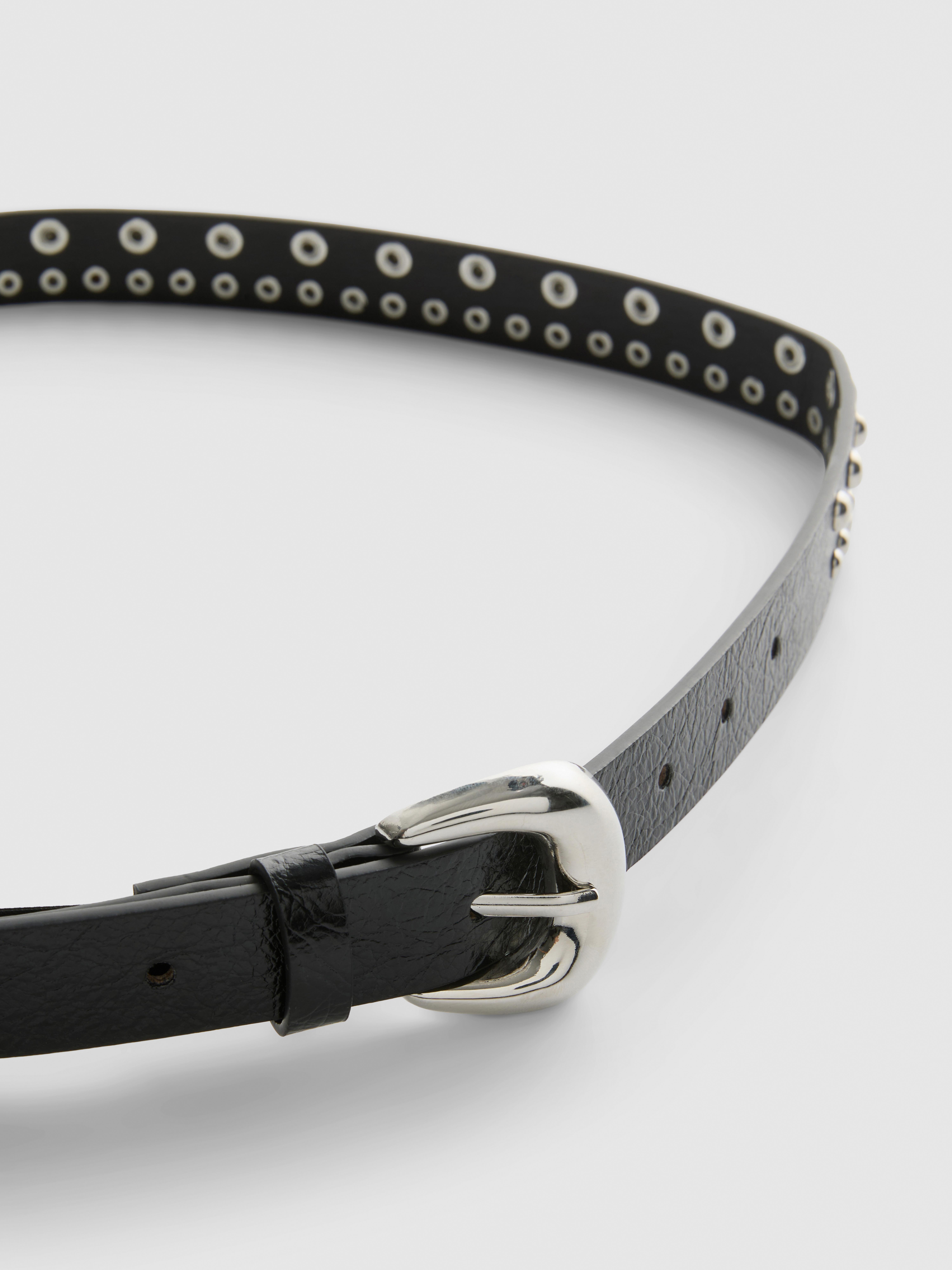 Studded Eyelet Buckle Belt