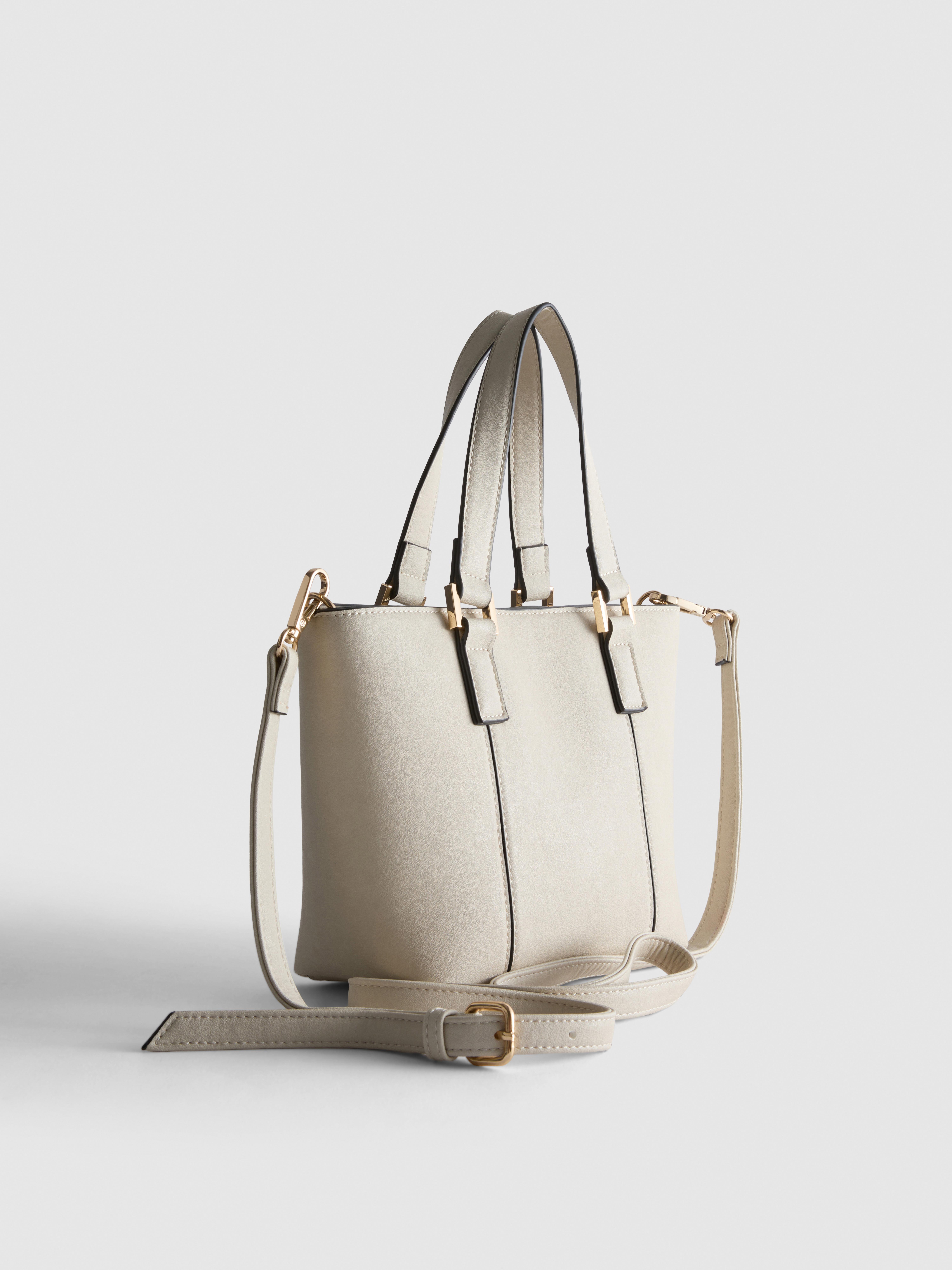 Faux Leather Tote