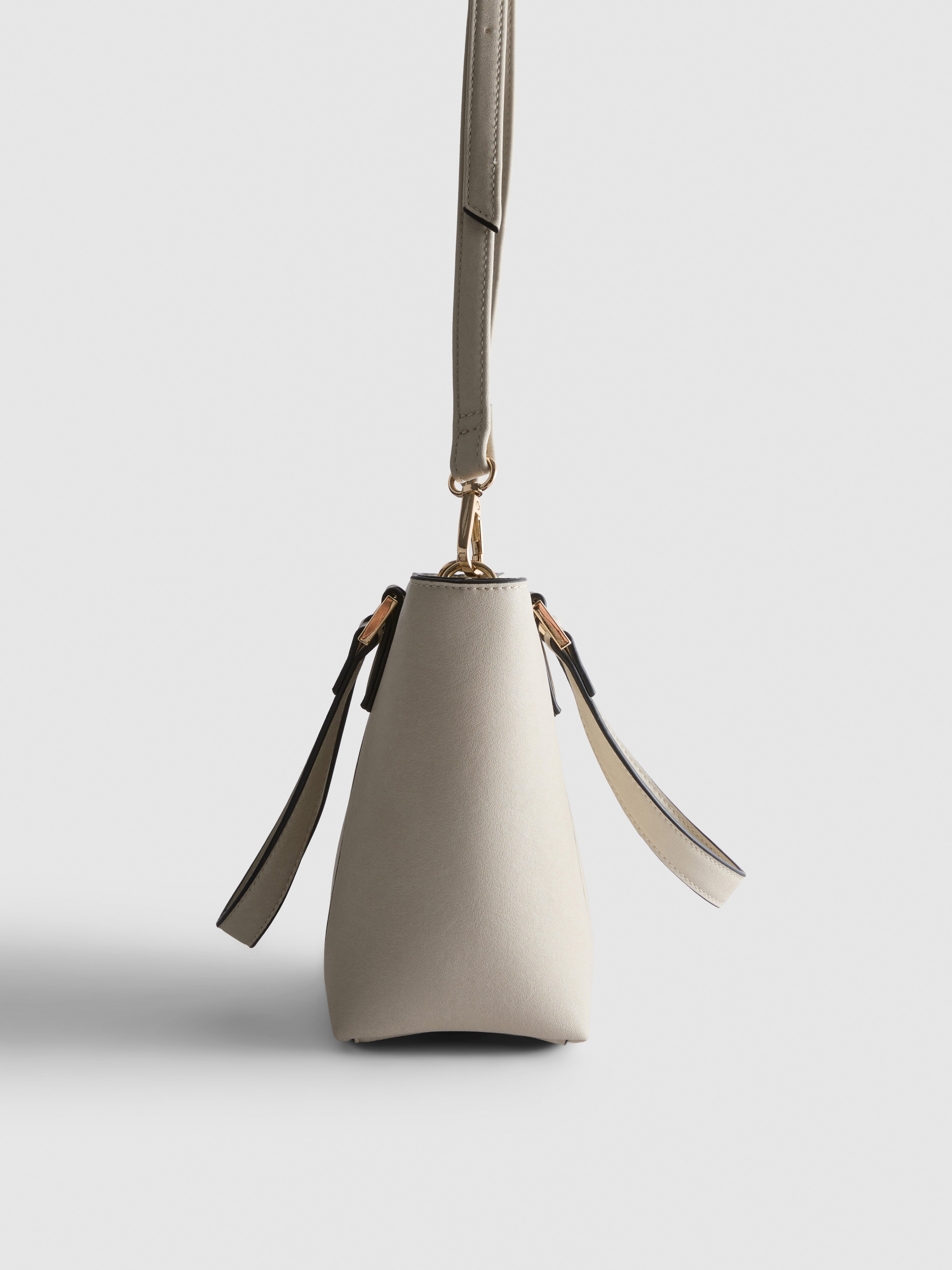 Faux Leather Tote