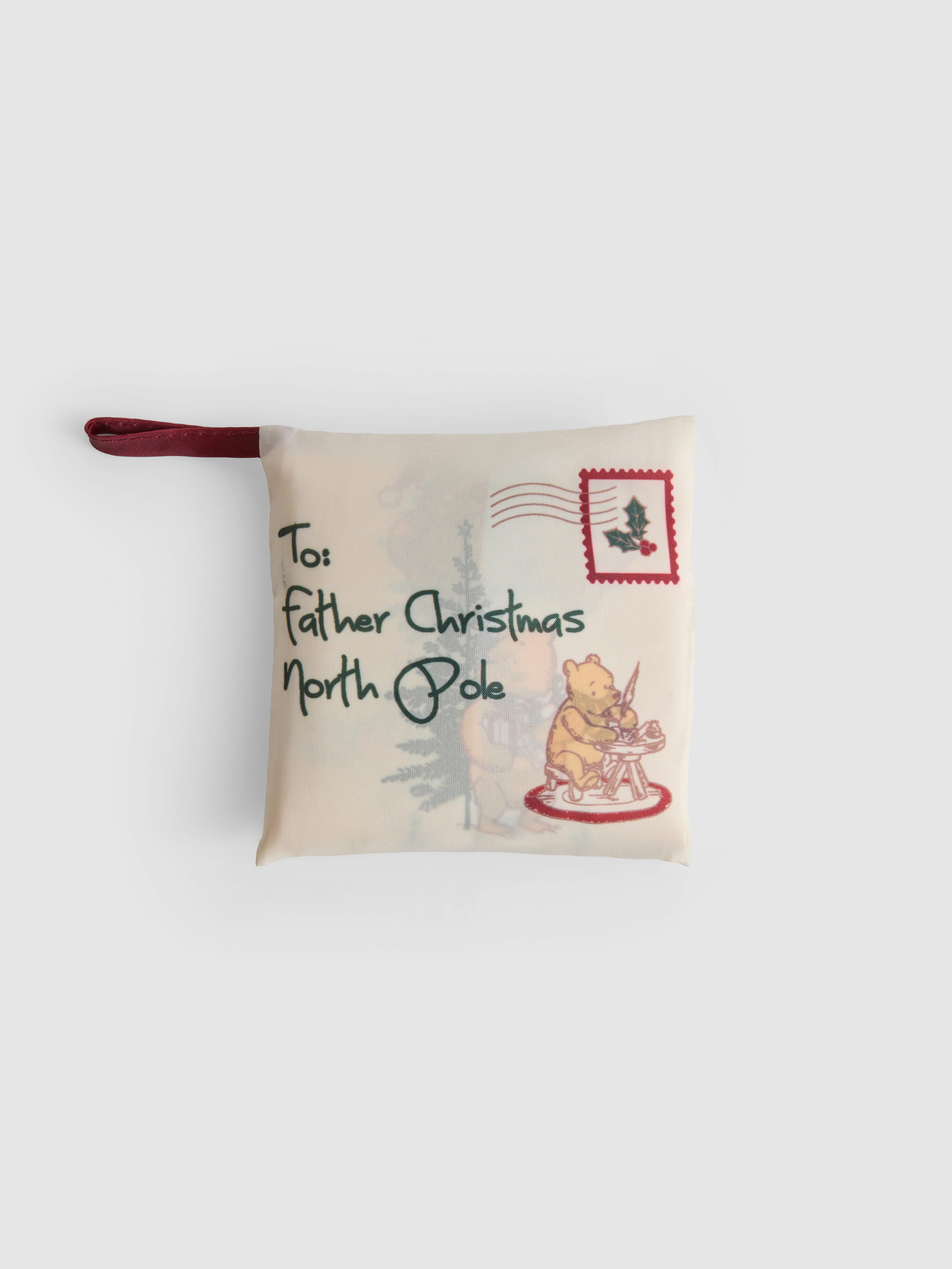 Disney’s Winnie the Pooh Festive Foldaway Shopper Bag