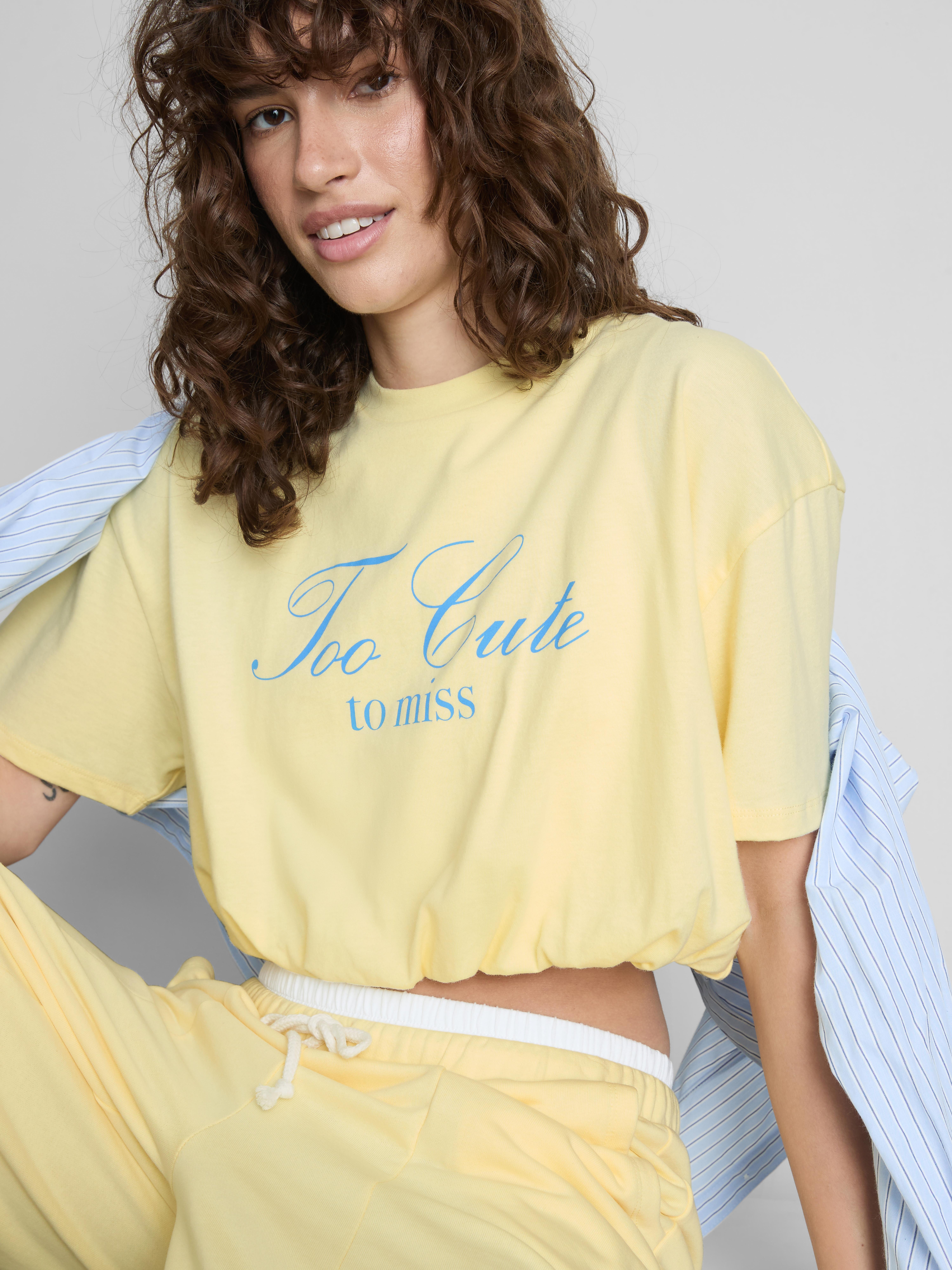 The Primark Scene | Bubble Hem Graphic Tee