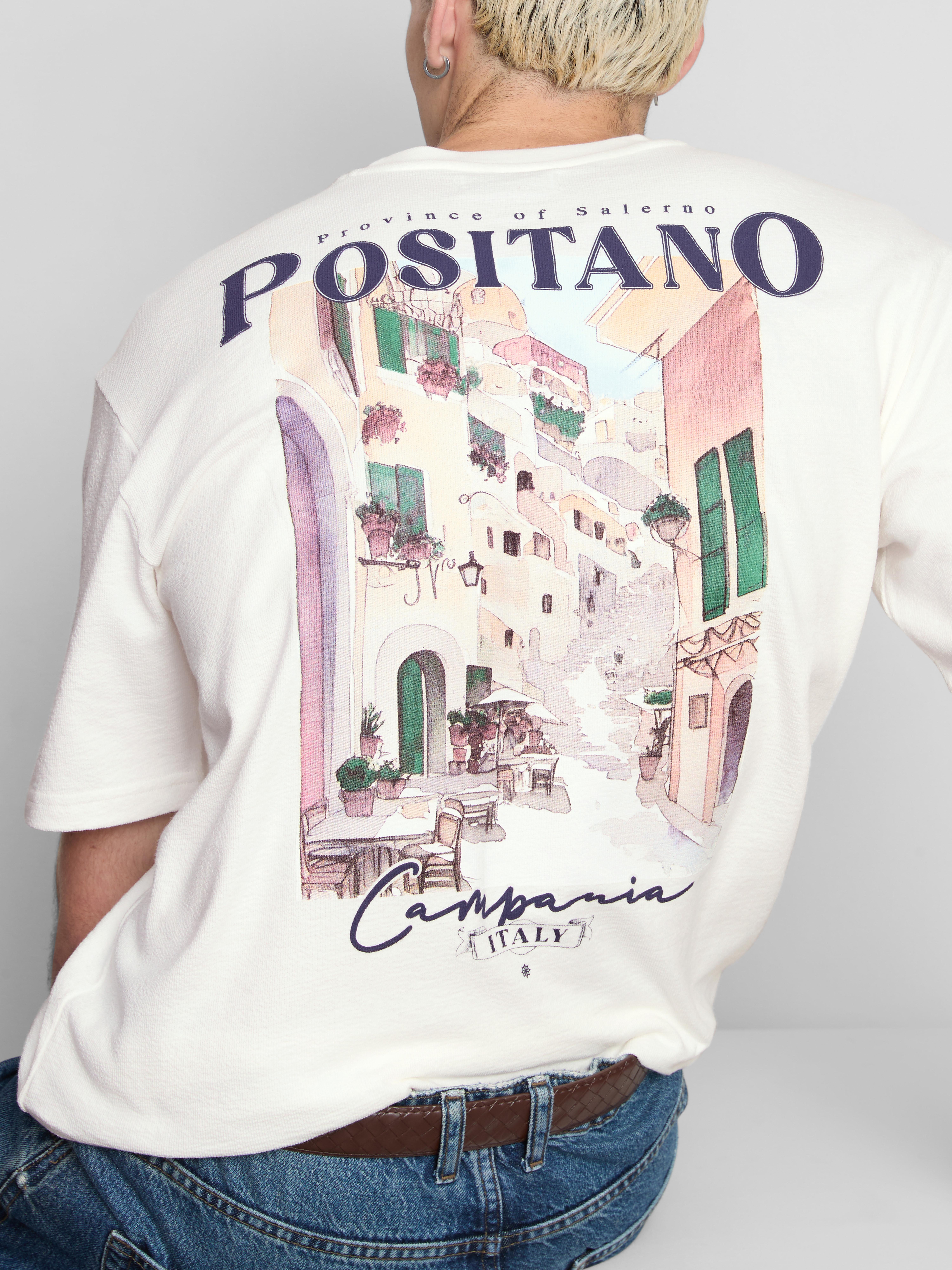 Positano Back Graphic T-Shirt