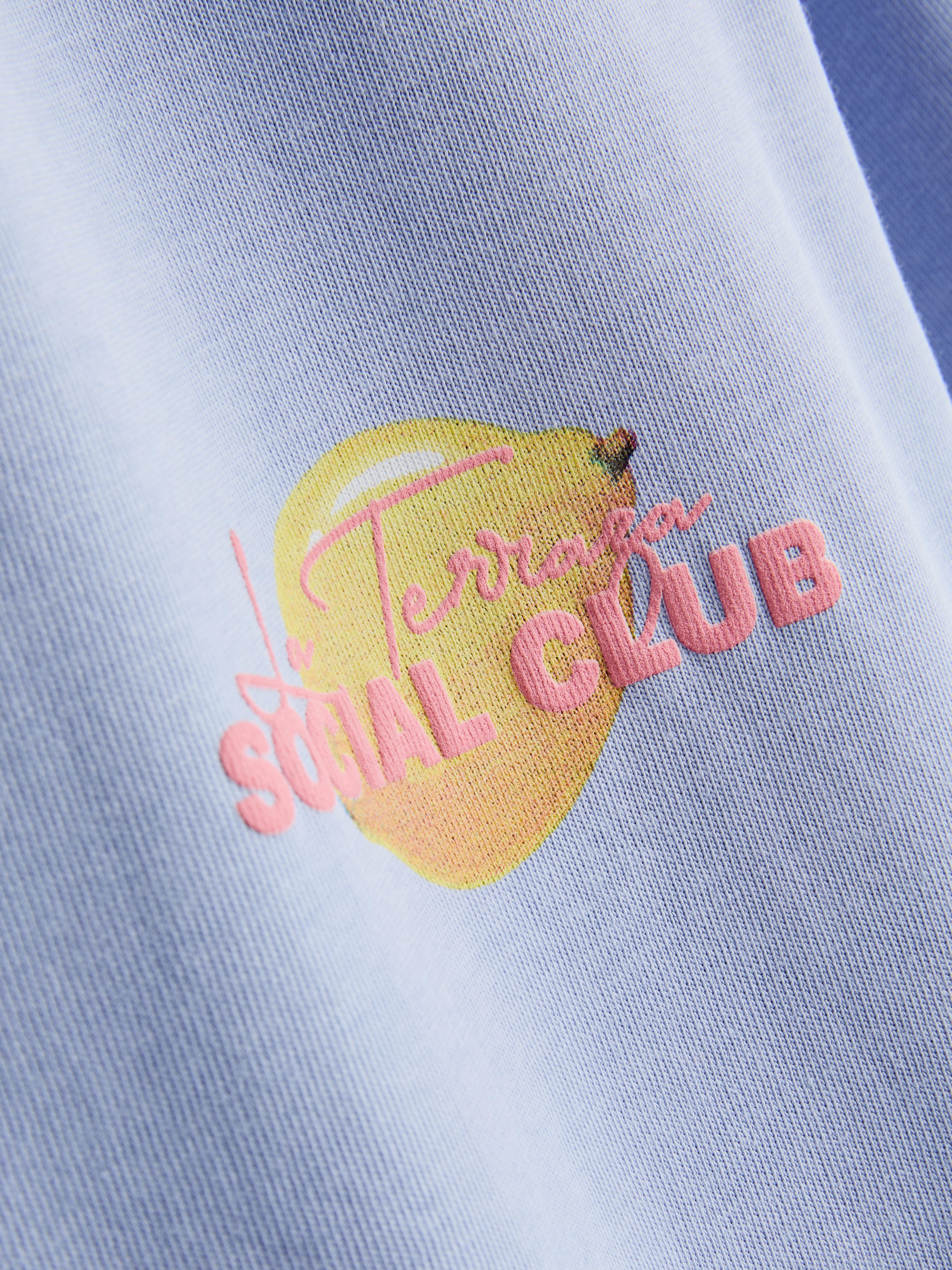 Pure Cotton Social Club Graphic T-Shirt