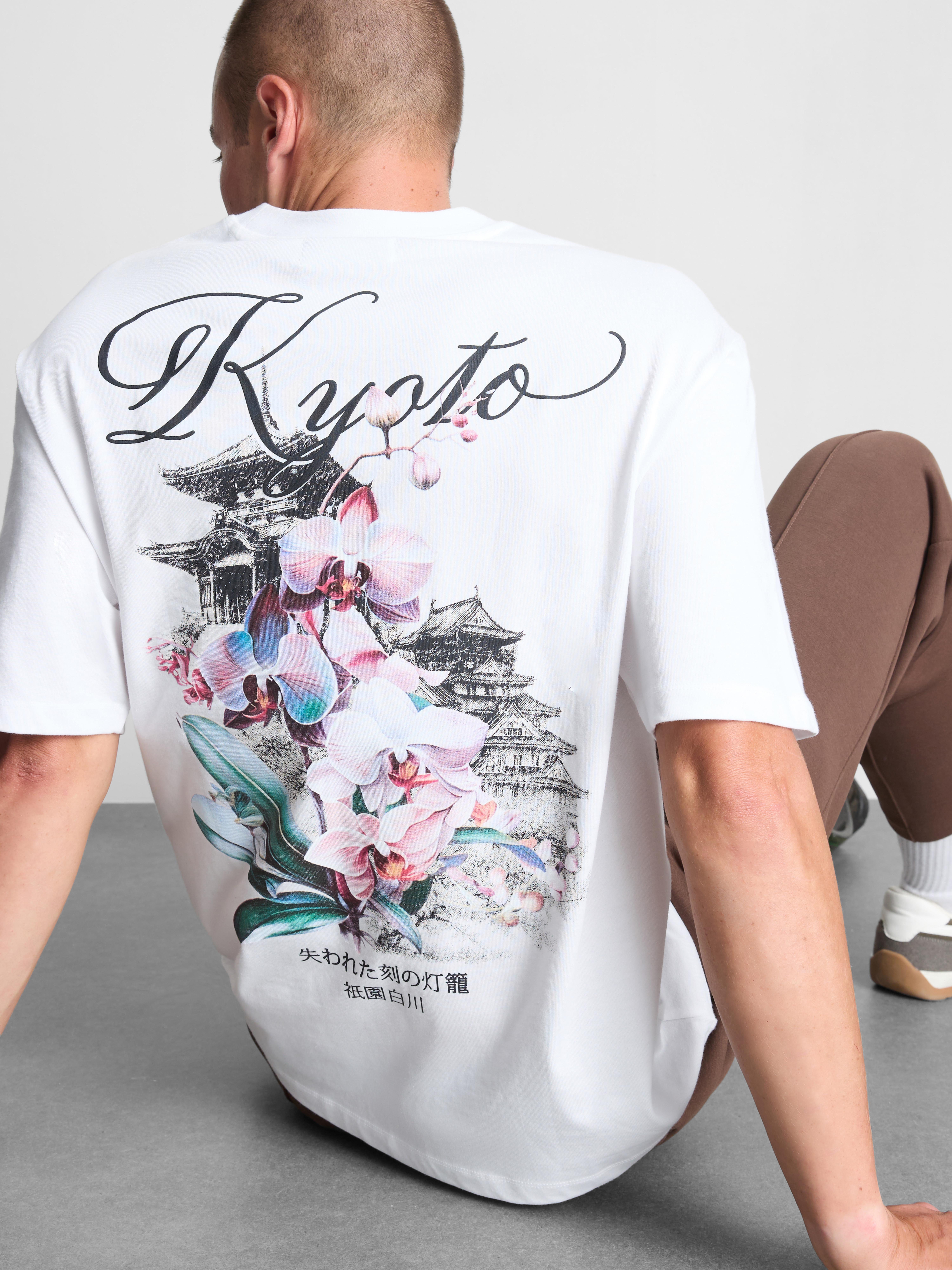 Kyoto Pure Cotton Graphic T-Shirt