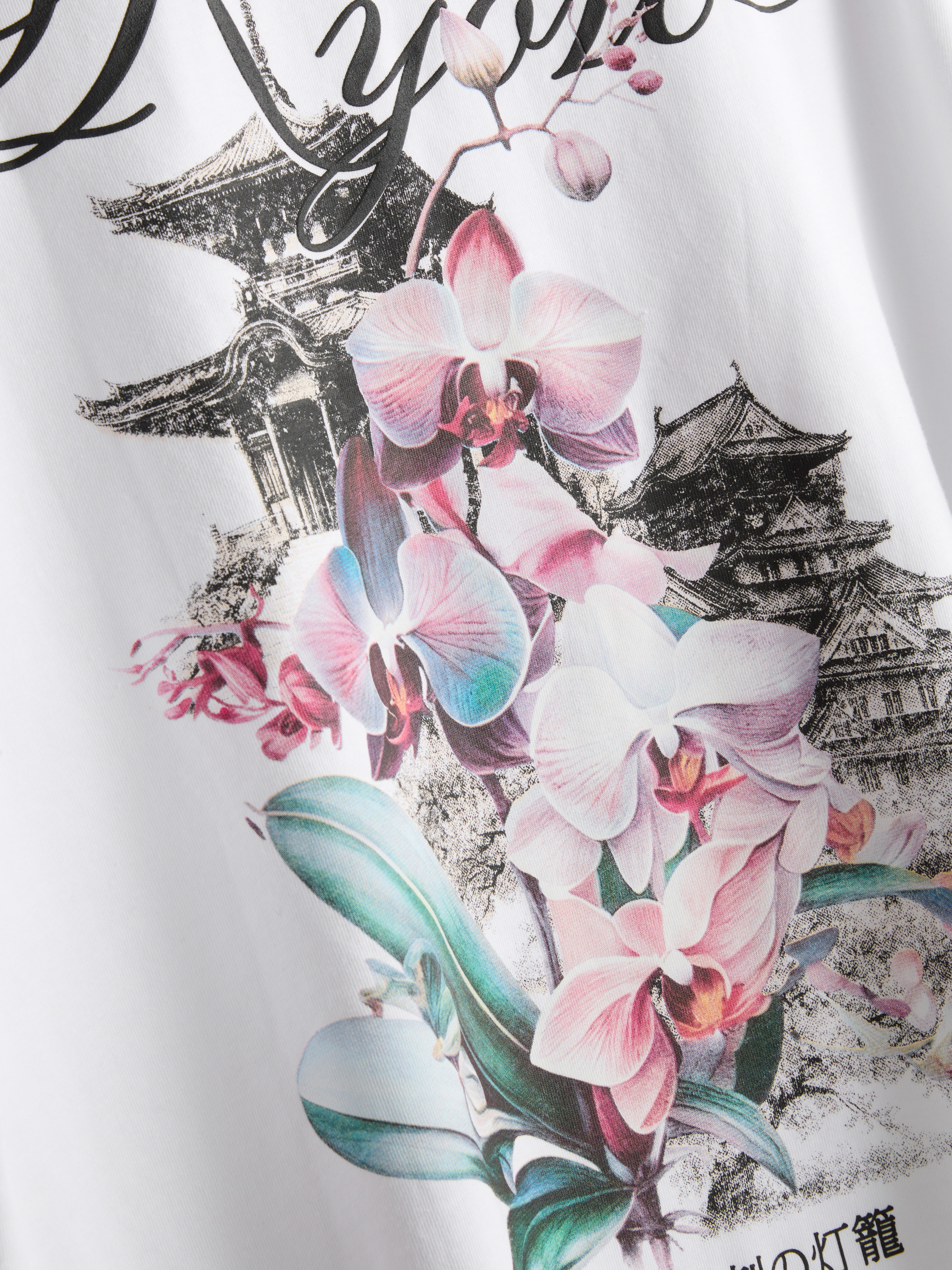 Kyoto Pure Cotton Graphic T-Shirt
