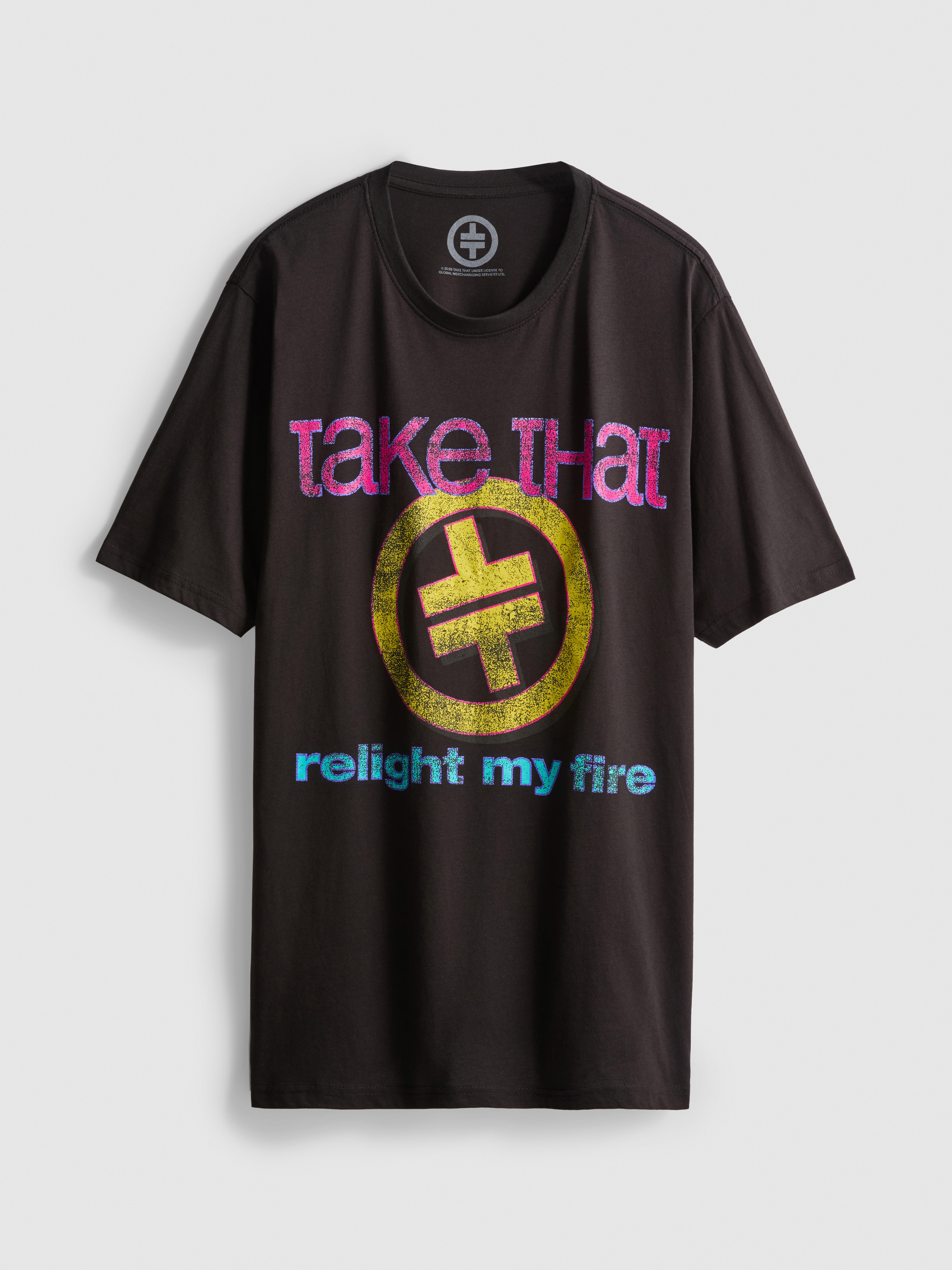 Take That Cotton Oversized Graphic Tee