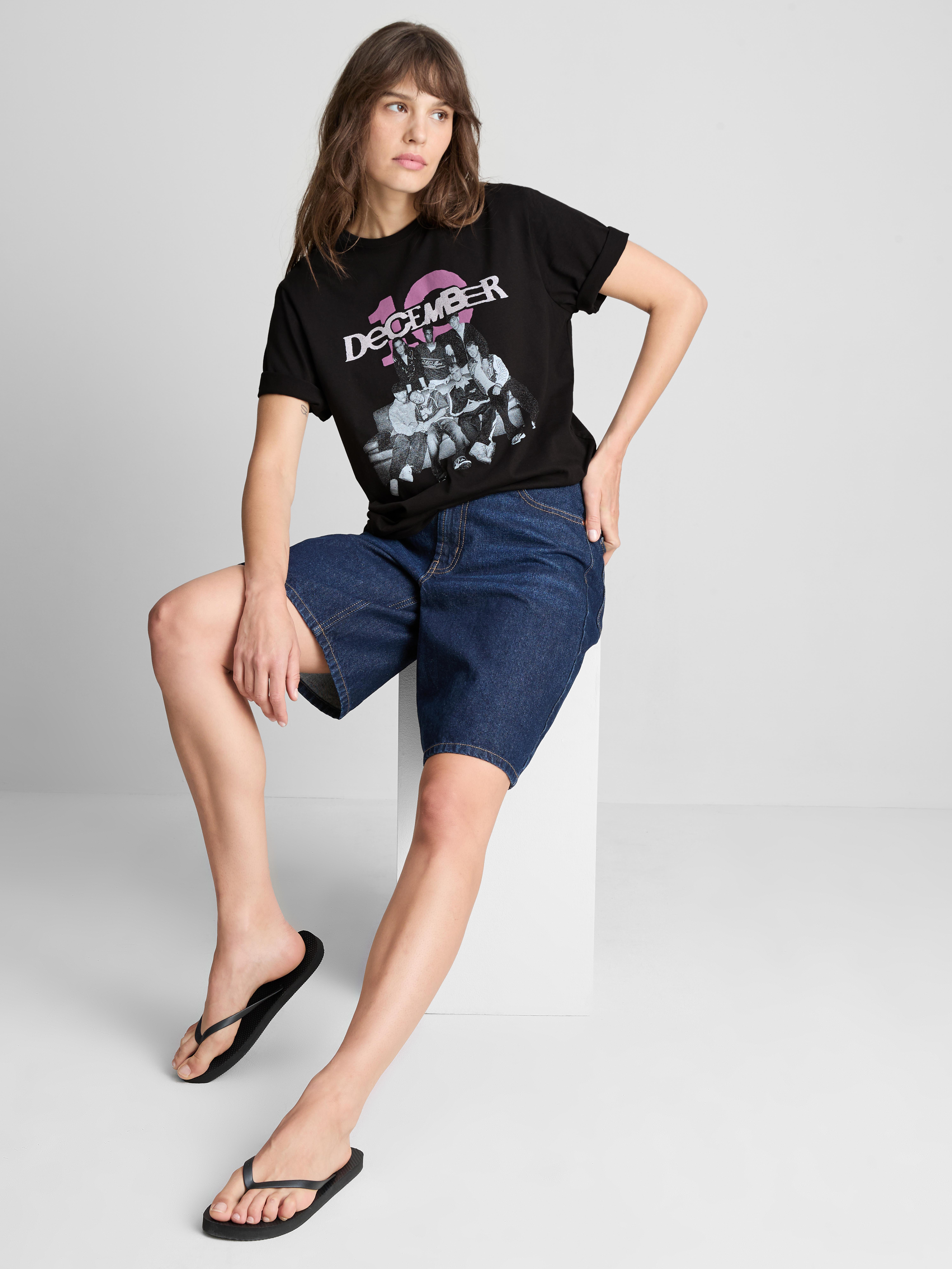 December 10 Cotton Graphic Band Tee