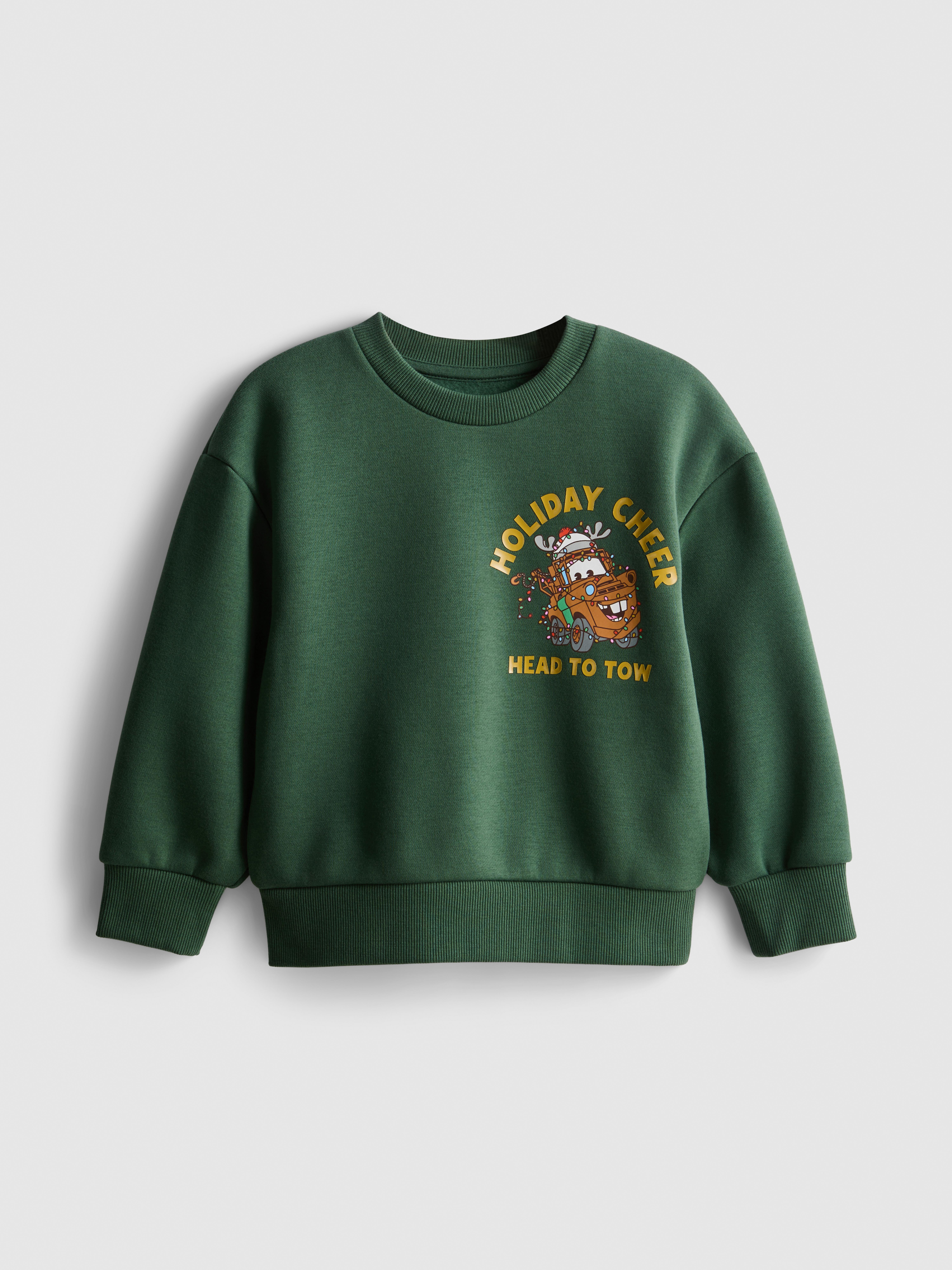 1-9yrs | Disney Pixar’s Cars Christmas Sweatshirt